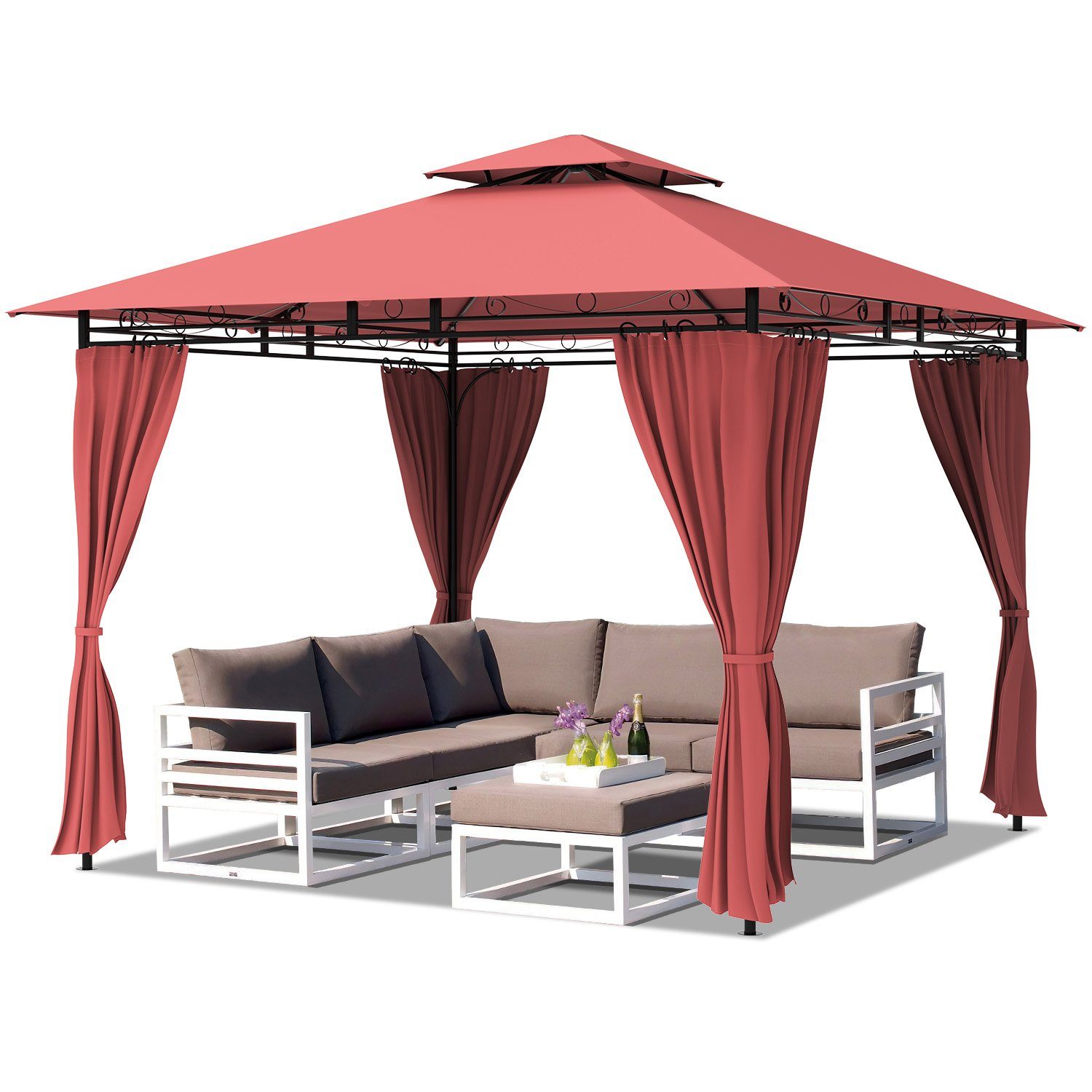 HOMALL Pavillon »Pavillon Gartenzelt Partyzelt Wasserabweisender