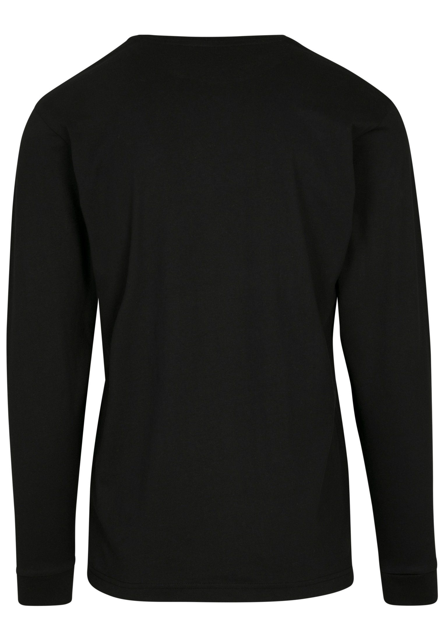 MisterTee (1-tlg) Herren Pray Longsleeve black T-Shirt