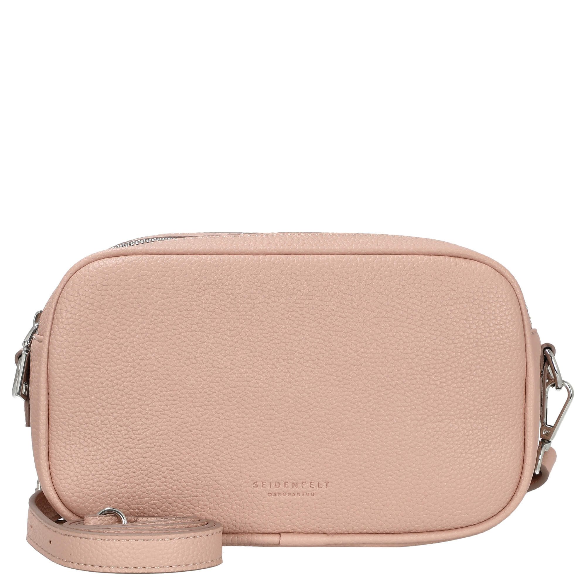 Seidenfelt Manufaktur Umhängetasche Malvik Boxy - Umhängetasche 24 cm (shy rose)