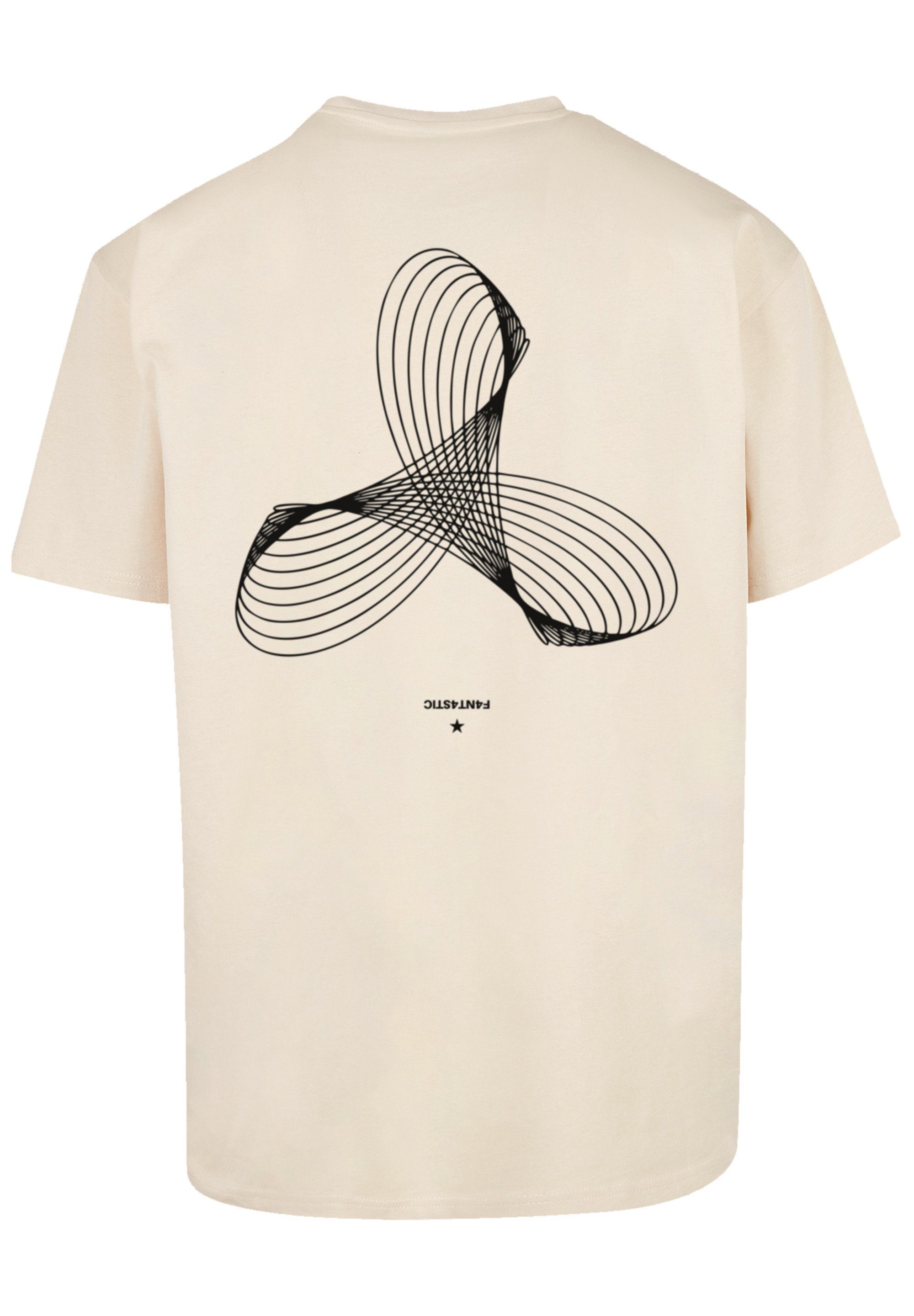 Geometrics F4NT4STIC Print T-Shirt sand