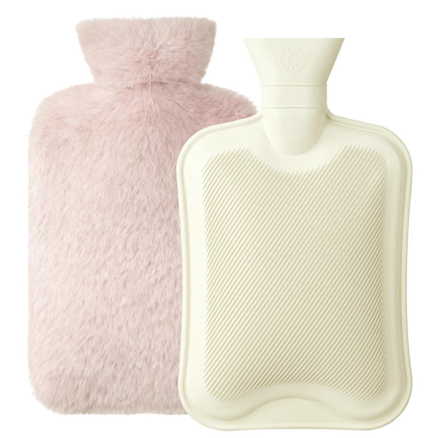 LuxusKollektion Wärmflasche Wärmflasche 2L Bezug Rosa