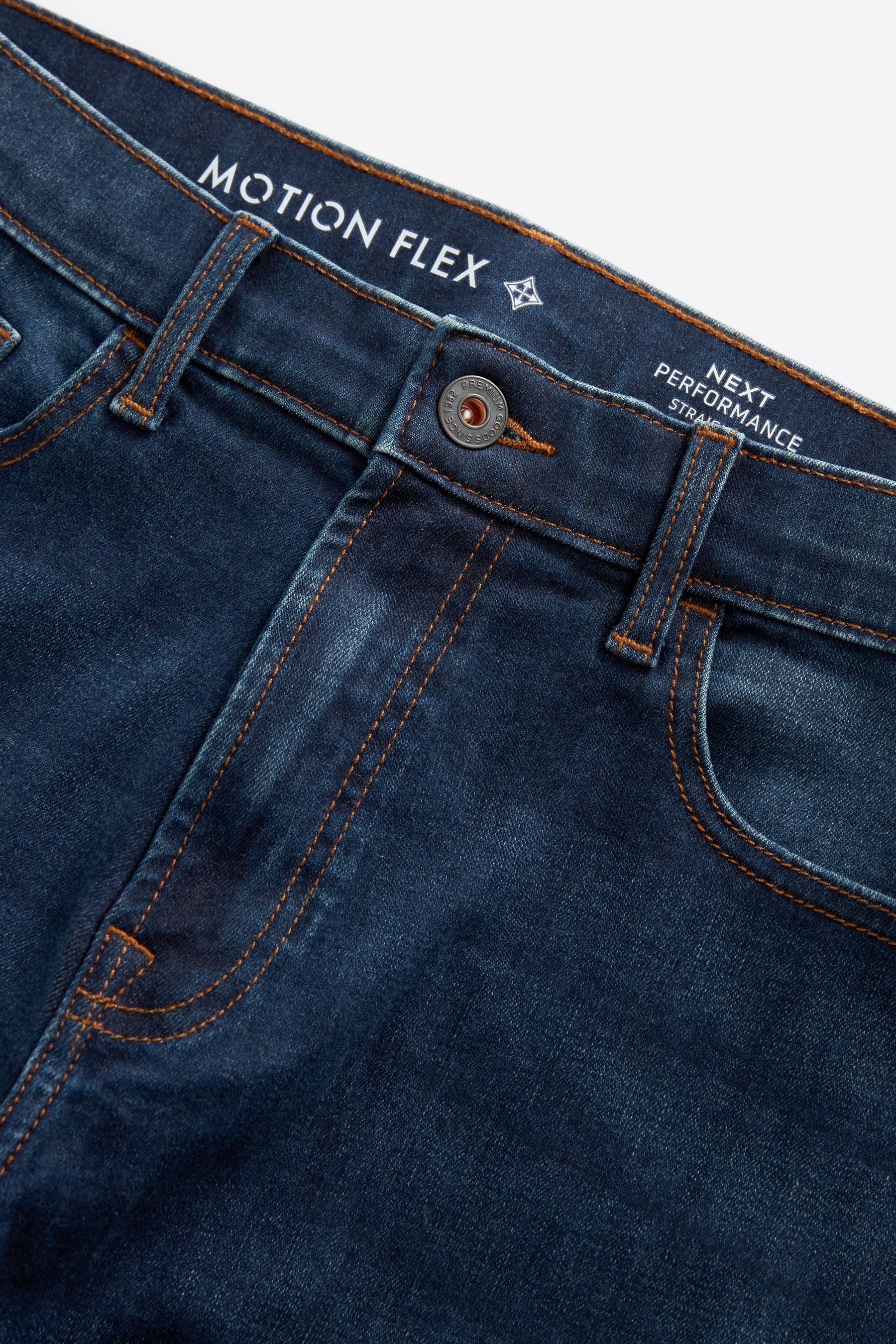 Next Straight-Jeans Straight Fit Motion Flex Jeans (1-tlg)