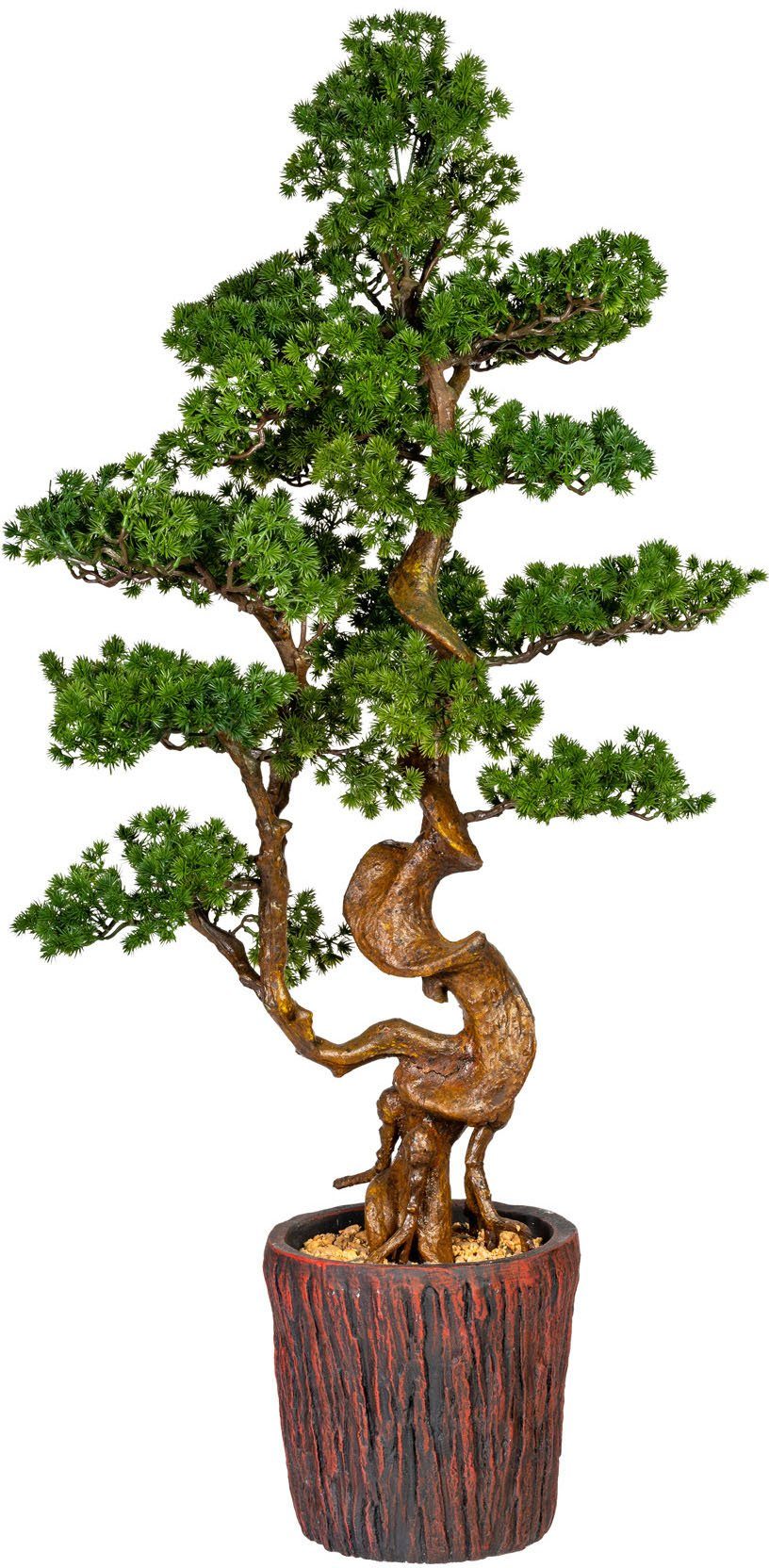 Kunstbonsai »Perreux« Bonsai Lärche, Home affaire, Höhe 125 cm, im Magnesiatopf-Otto