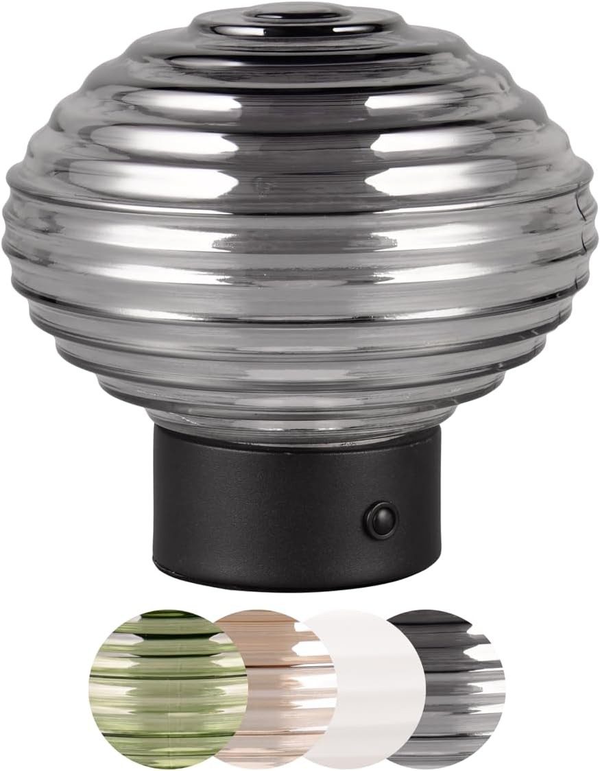 lightling LED Tischleuchte Elena, Touchfunktion, LED fest integriert, Warmweiß, IP20, per Touch dimmbar