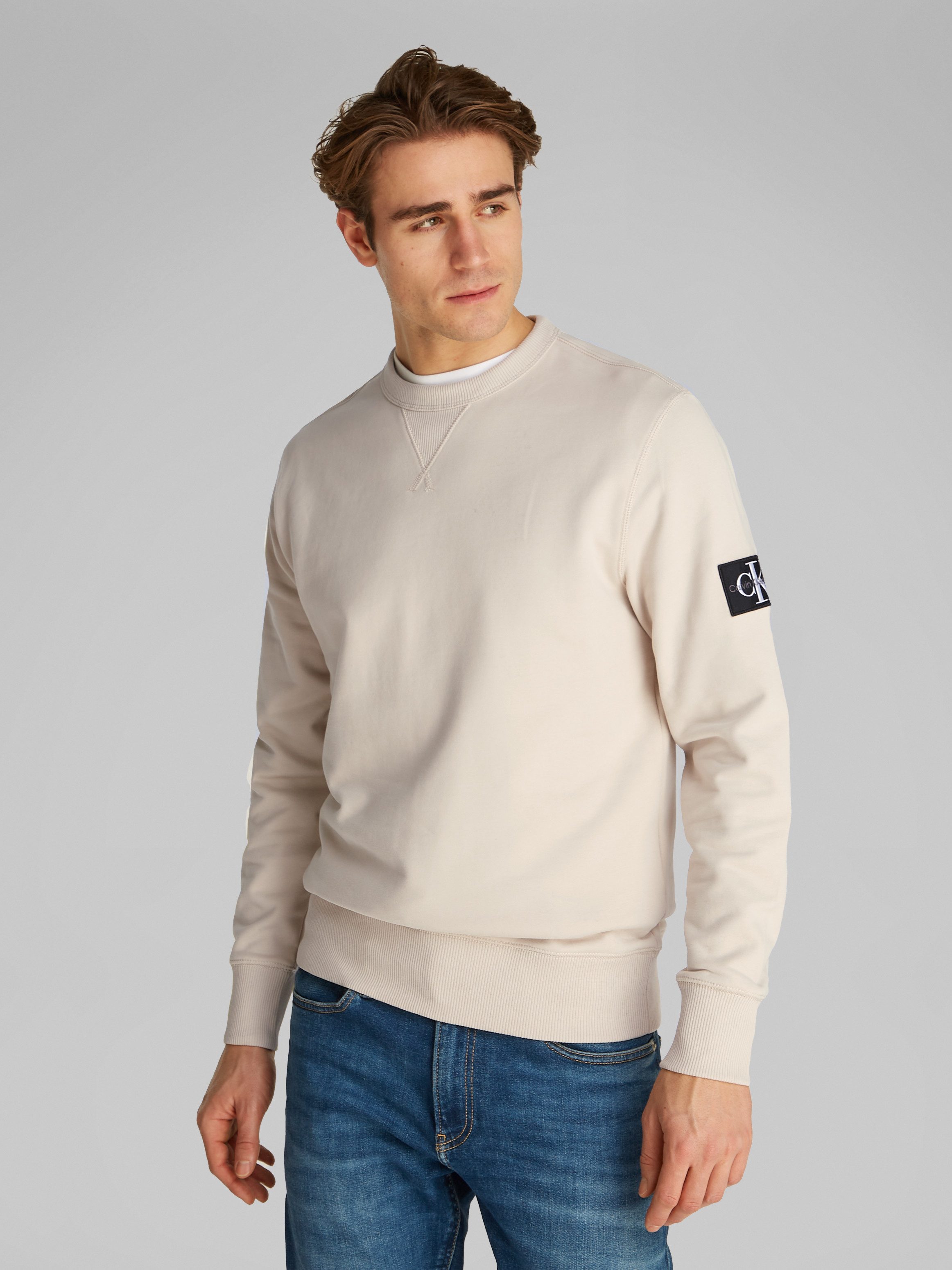 Calvin Klein Jeans Sweatshirt BADGE CREW günstig online kaufen