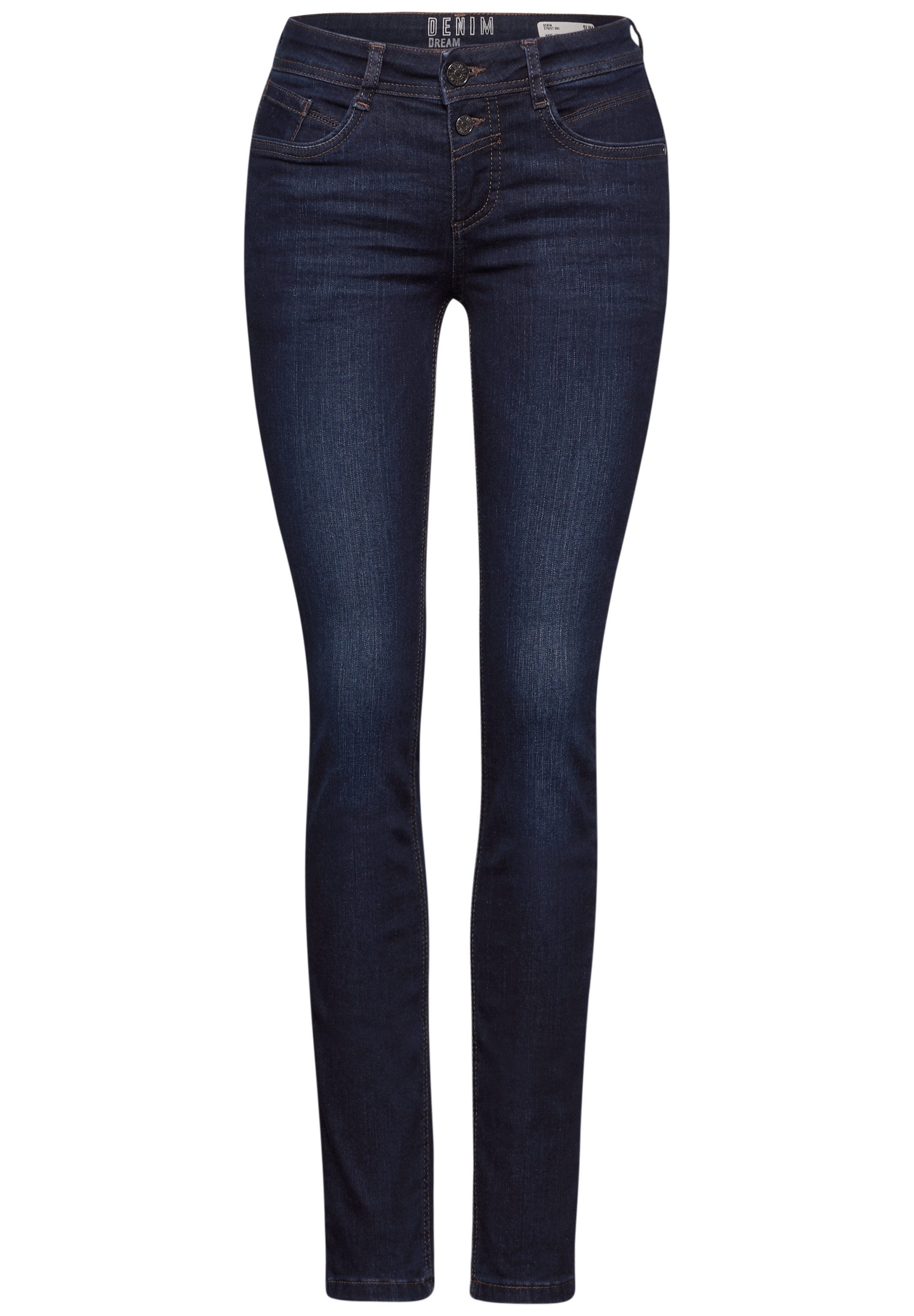 STREET ONE Slim-fit-Jeans 5-Pocket-Style. Reduzierter Preis € 44,99. Unverbindliche Preisempfehlung € 59,99