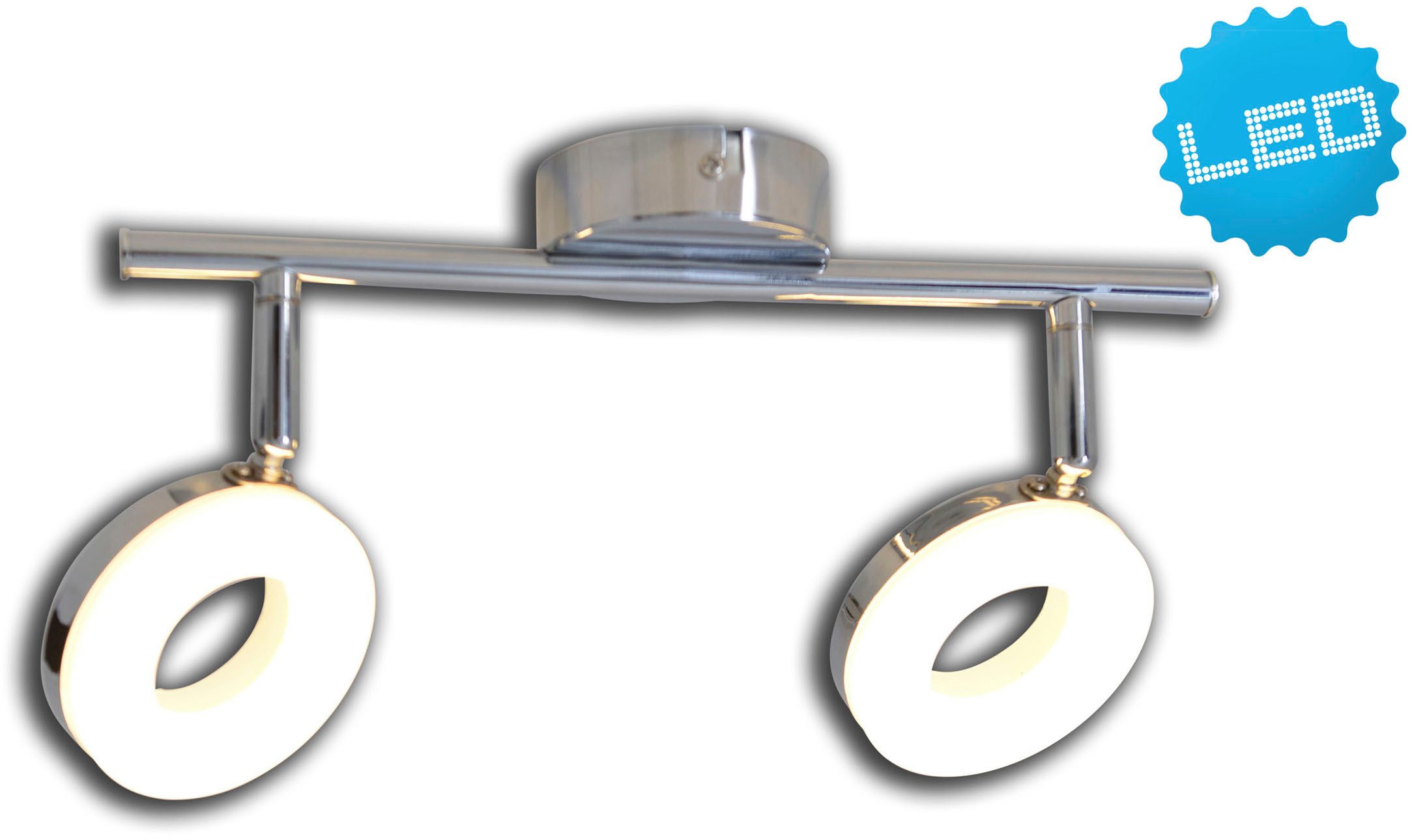näve Deckenleuchte LED 2er Wand-u. Deckenspot, günstig online kaufen