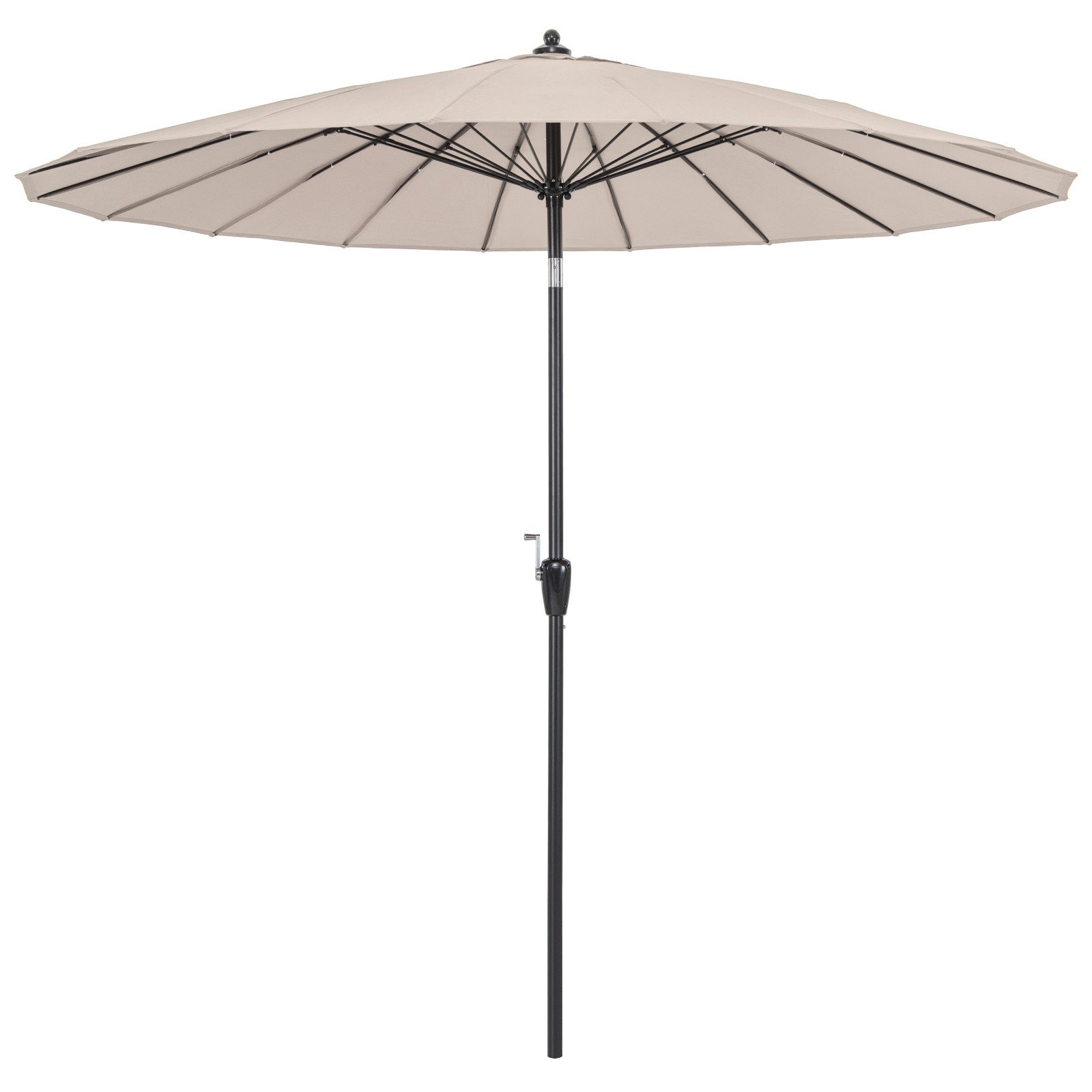 COSTWAY Sonnenschirm, für Balkon, Terrasse, 265cm, günstig online kaufen