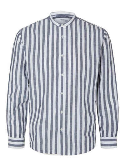 SELECTED HOMME Langarmhemd Herren Hemd SLHREGNEW-LINEN SHIRT Regular Fit (1-tlg)