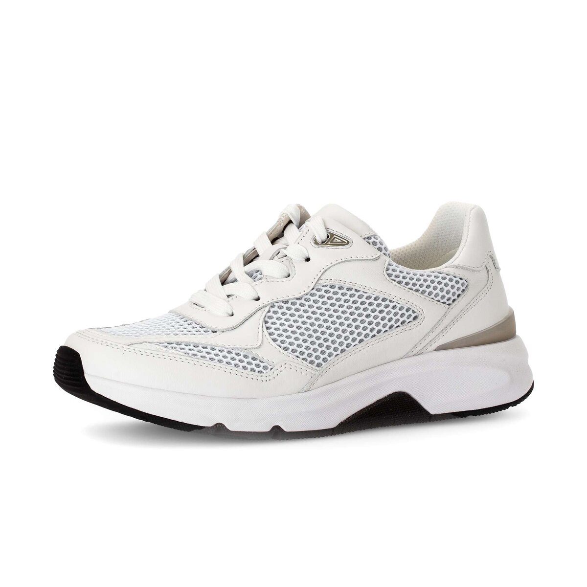 Sneaker low Materialmix Leder/Lederimitat Sneaker