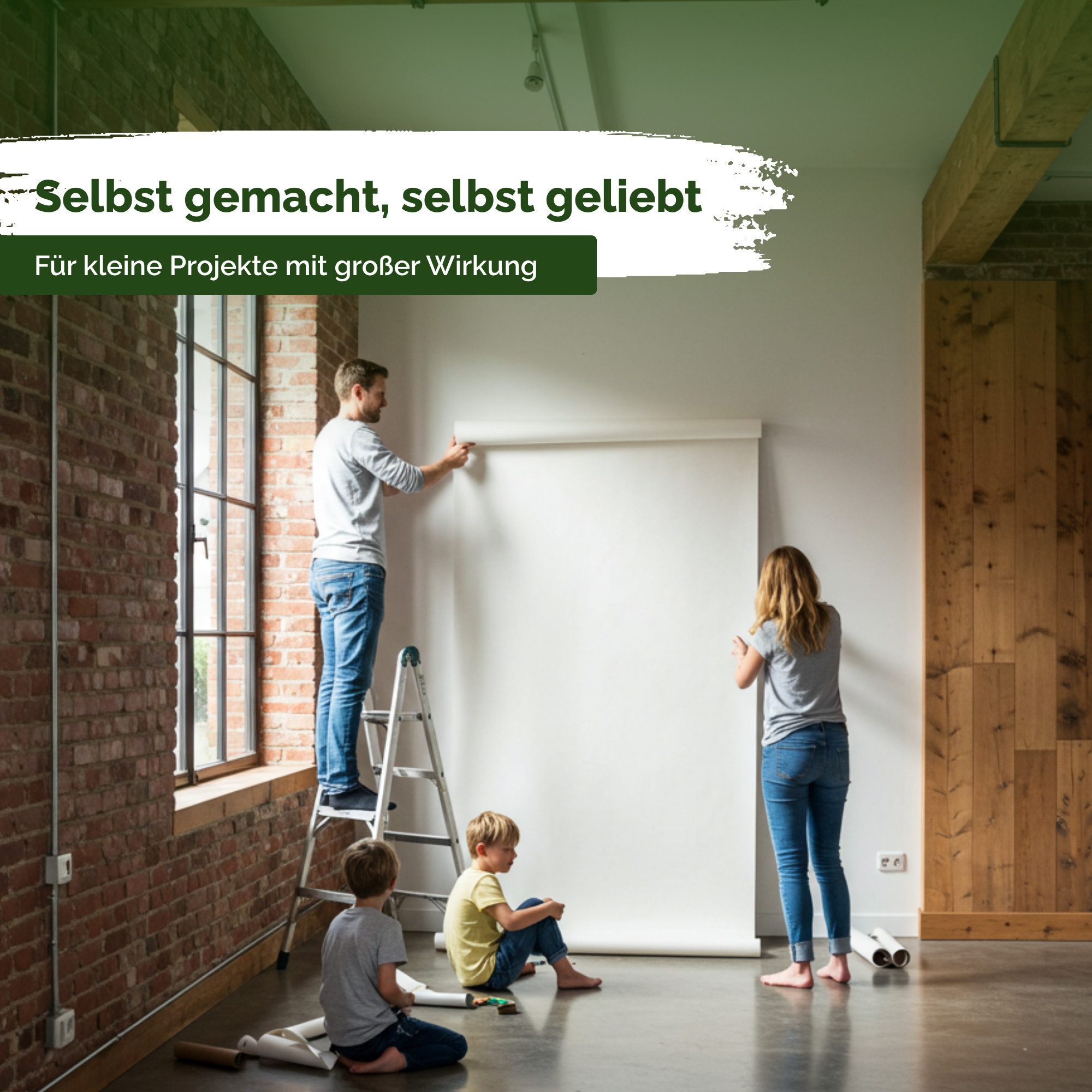Veluxis Kleister Veluxis® Vliestapetenkleister, (1-tlg), Starke Klebkraft, fleckenfrei & korrigierbar, 1 Beutel = 30 qm – Bild 4 von 5