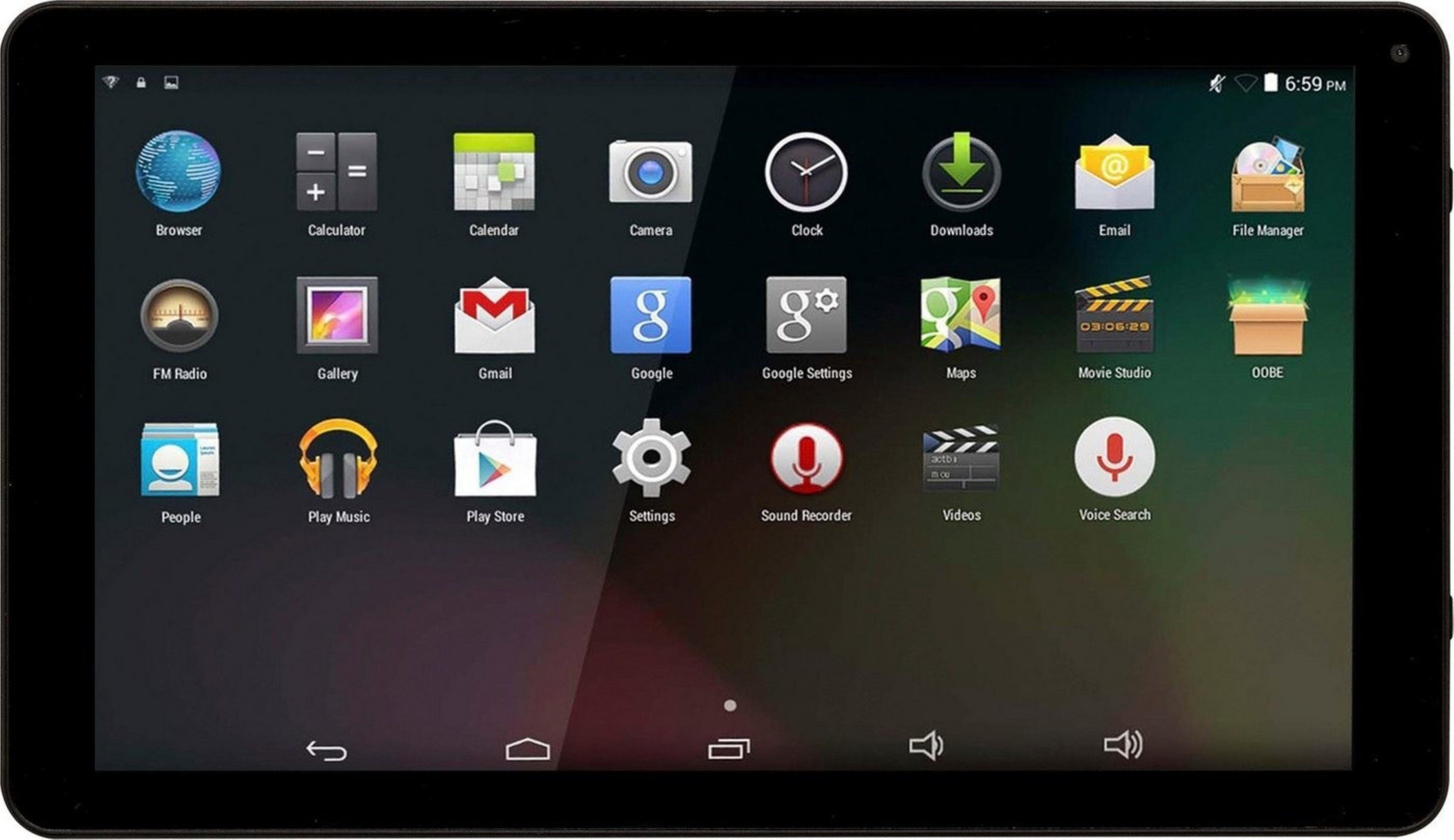 Denver Denver TAQ-10253 25,65cm (10.1) Tablet, 4 Core CPU, 1 GB Ram, 16GB... Notebook (Webcam, Mikrofon)