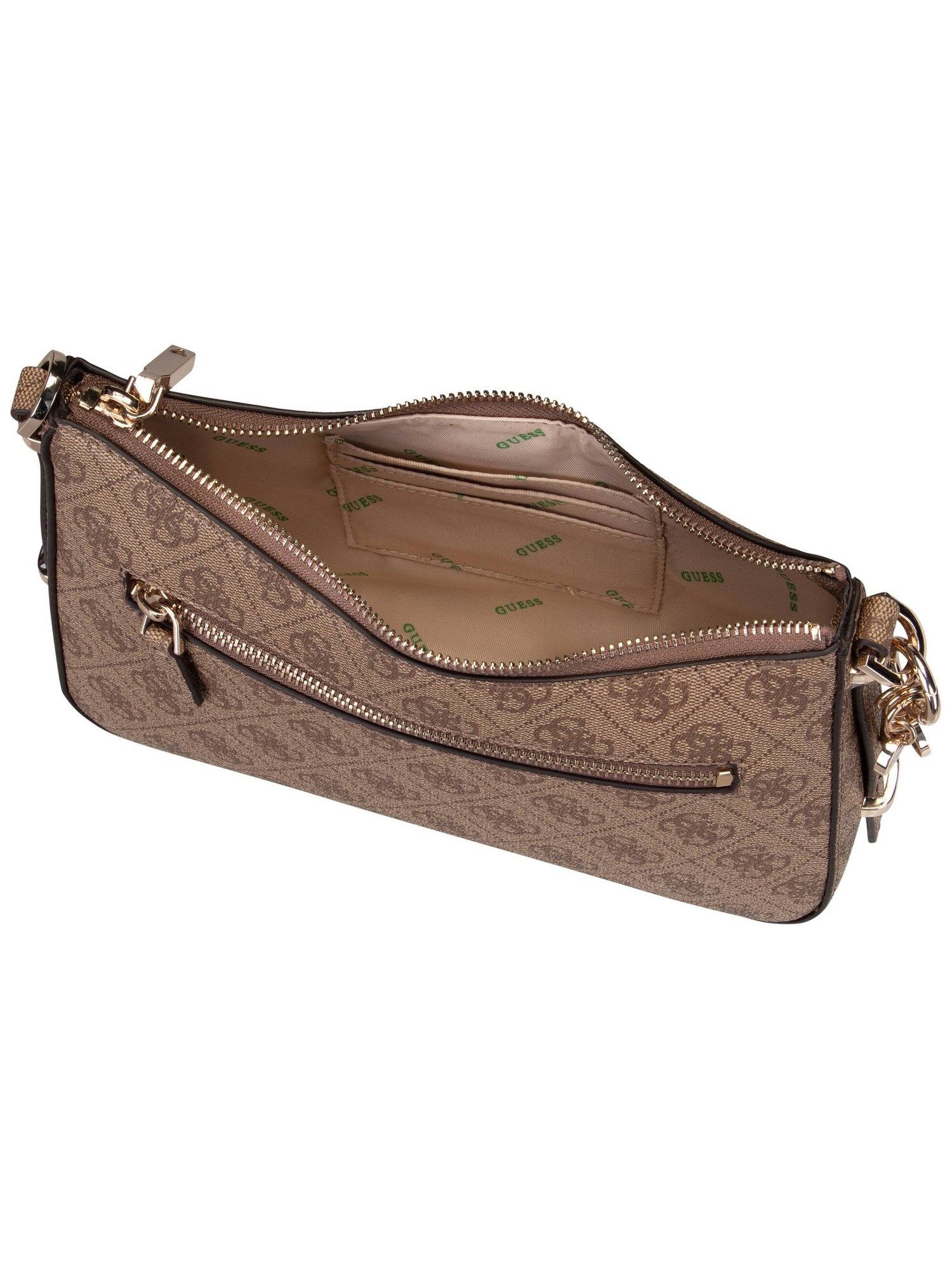 Guess Handtasche Eco Erica Top Zip, Schultertaschen