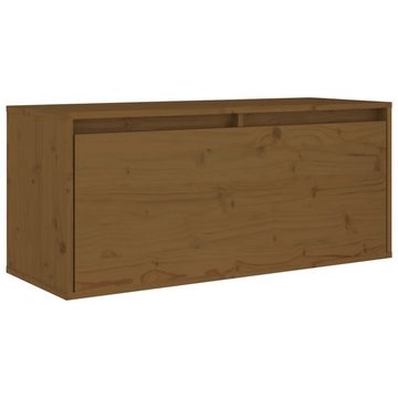 vidaXL TV-Schrank TV-Schränke 5 Stk. Honigbraun Massivholz Kiefer (5-St)