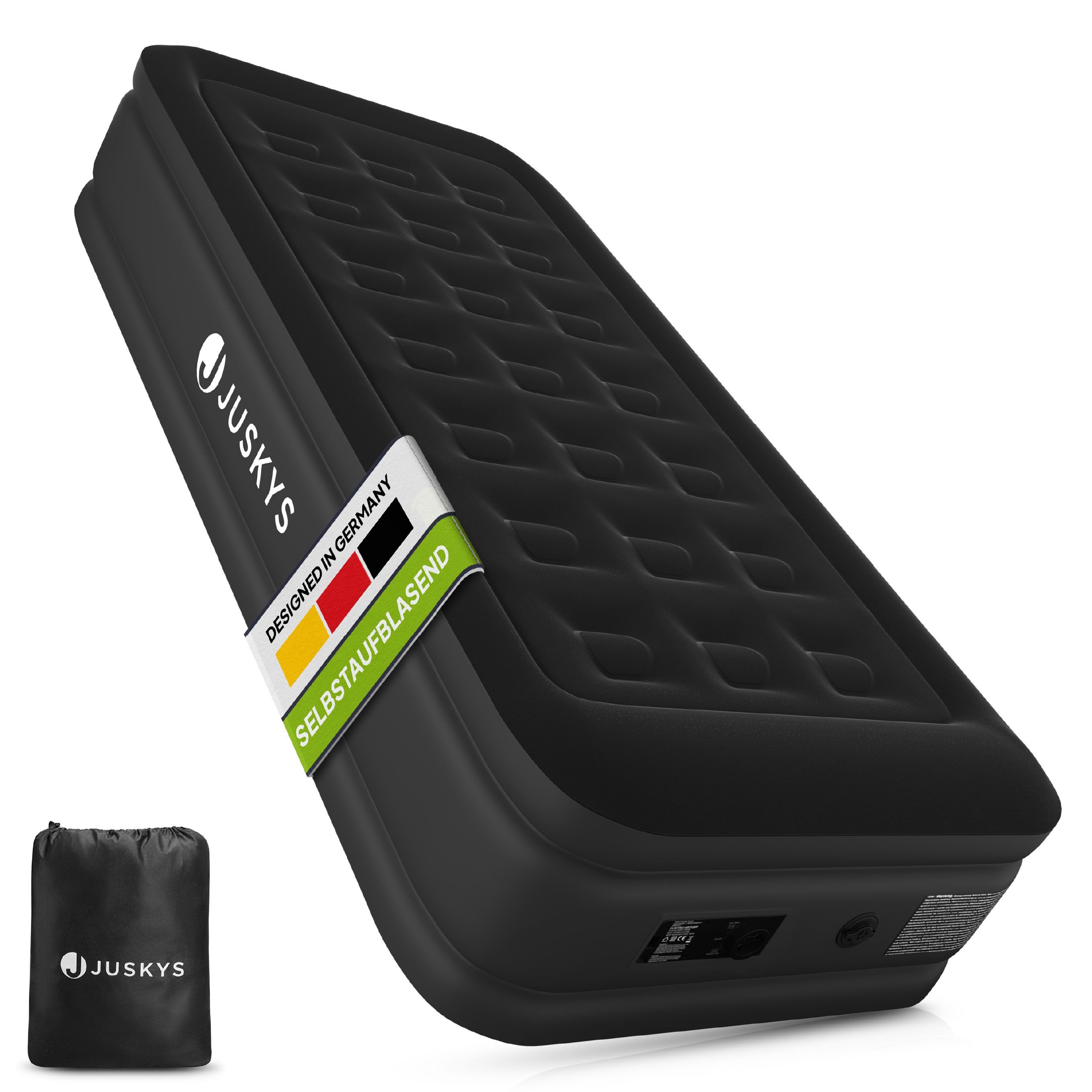 Juskys Luftmatratze Sapri, Einzel-Luftbett, selbstaufblasend, wasserdicht, günstig online kaufen