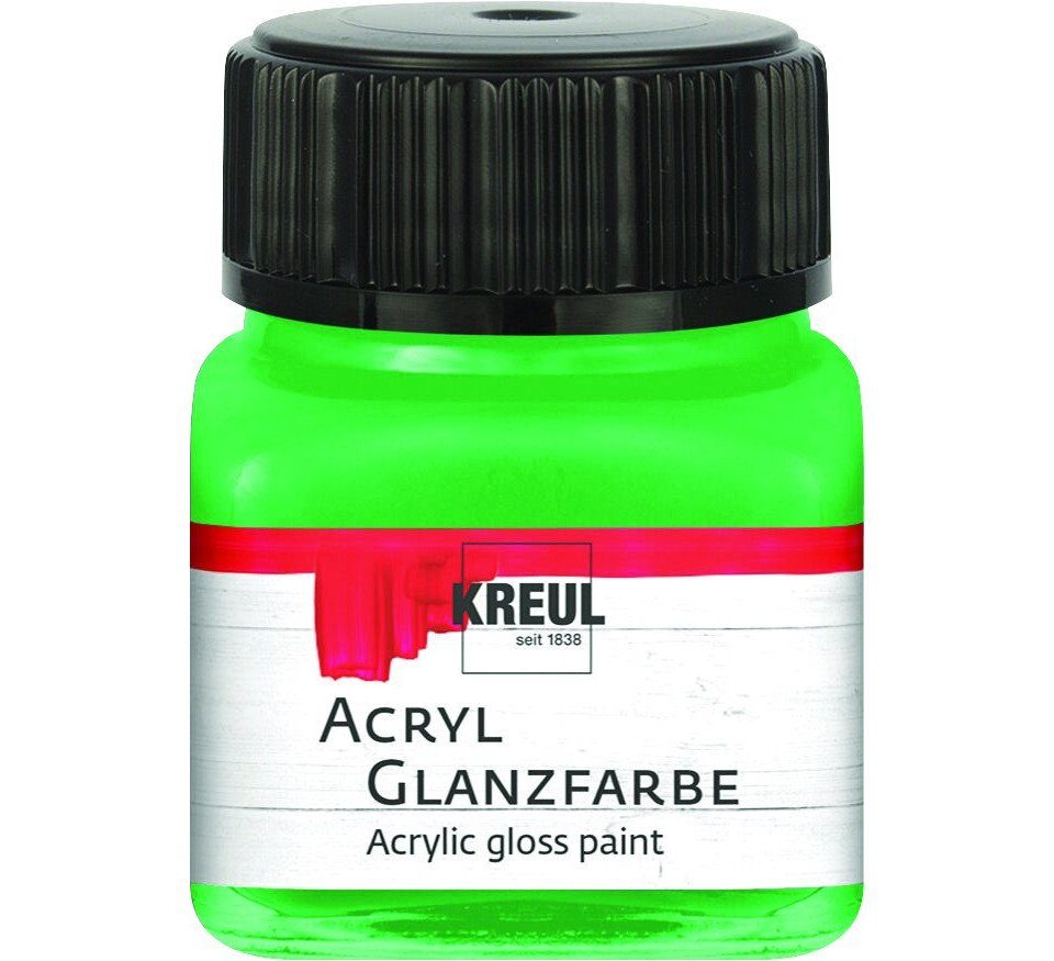 Kreul Künstlerstift Kreul Acryl Glanzfarbe grün 20 ml