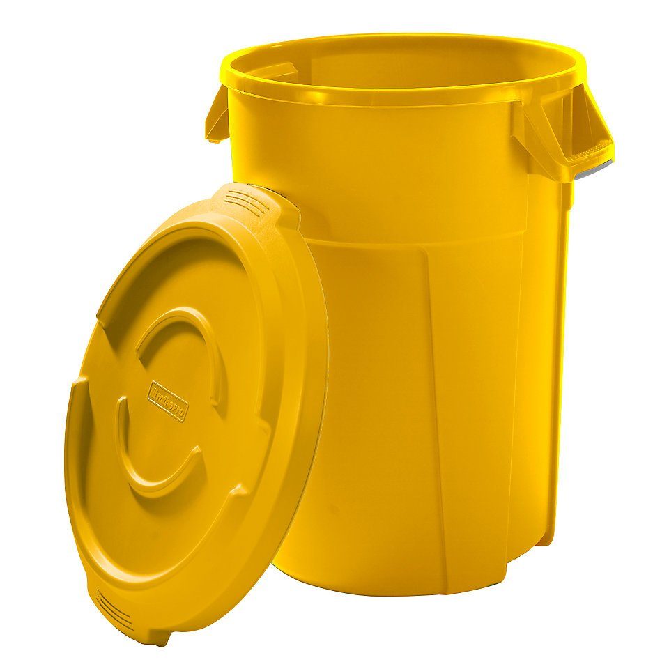 ROTHO Mülltrennsystem, BxTxH 610 x 570 x 760 mm gelb