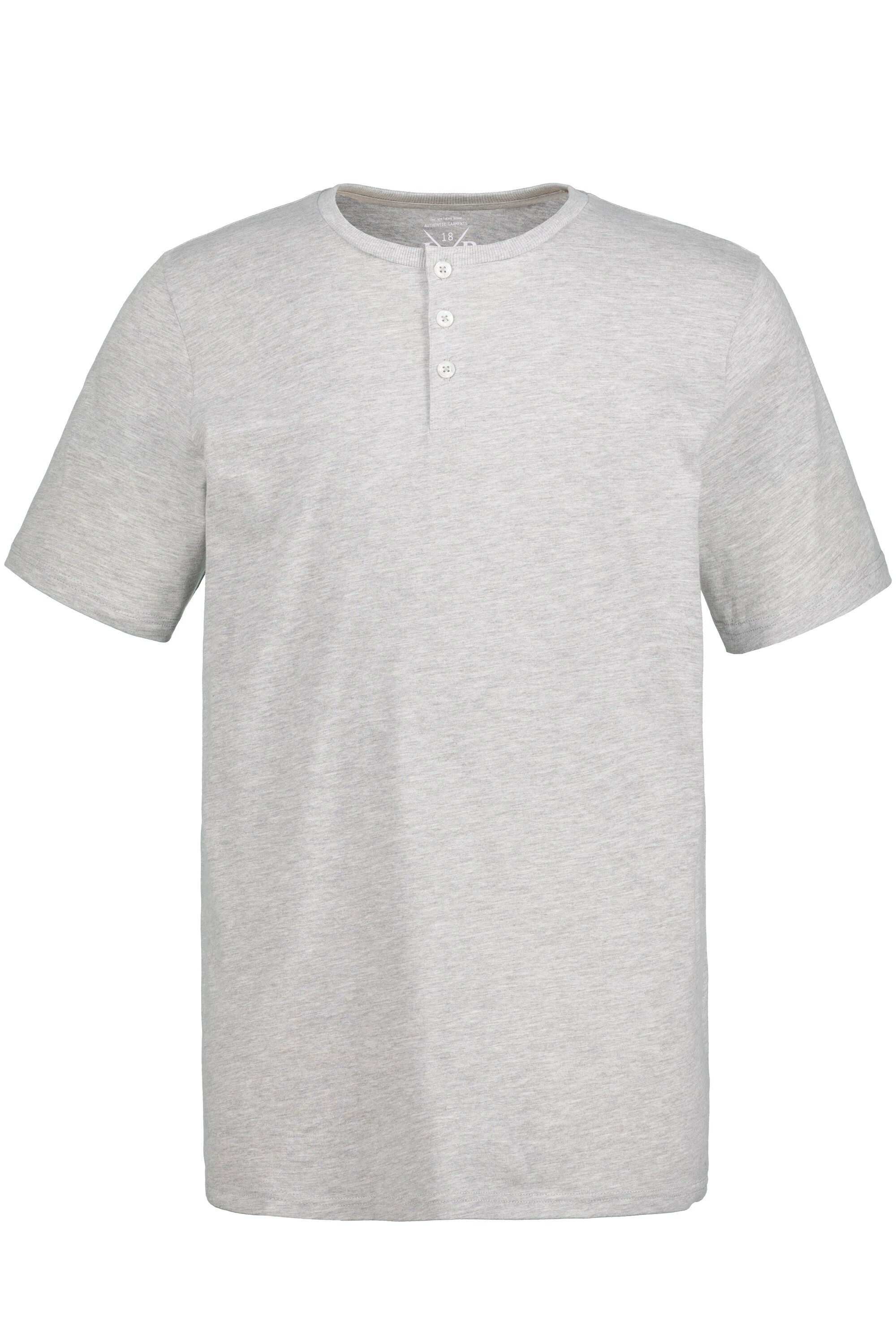JP1880 T-Shirt JP1880 Henley Basic Knopfleiste Halbarm bis 7 XL günstig online kaufen