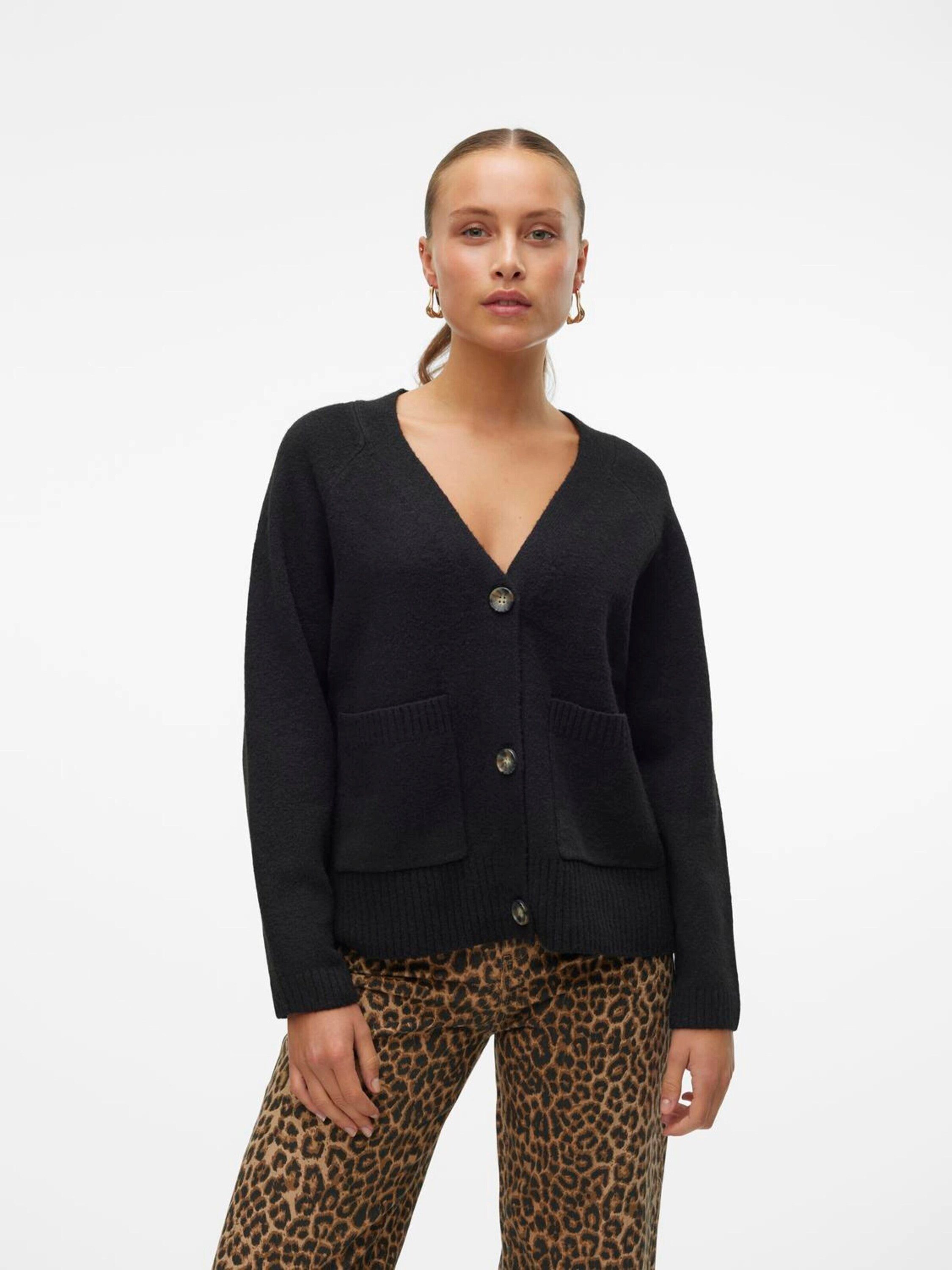 Vero Moda Strickjacke Boom (1-tlg) Plain/ohne Details günstig online kaufen
