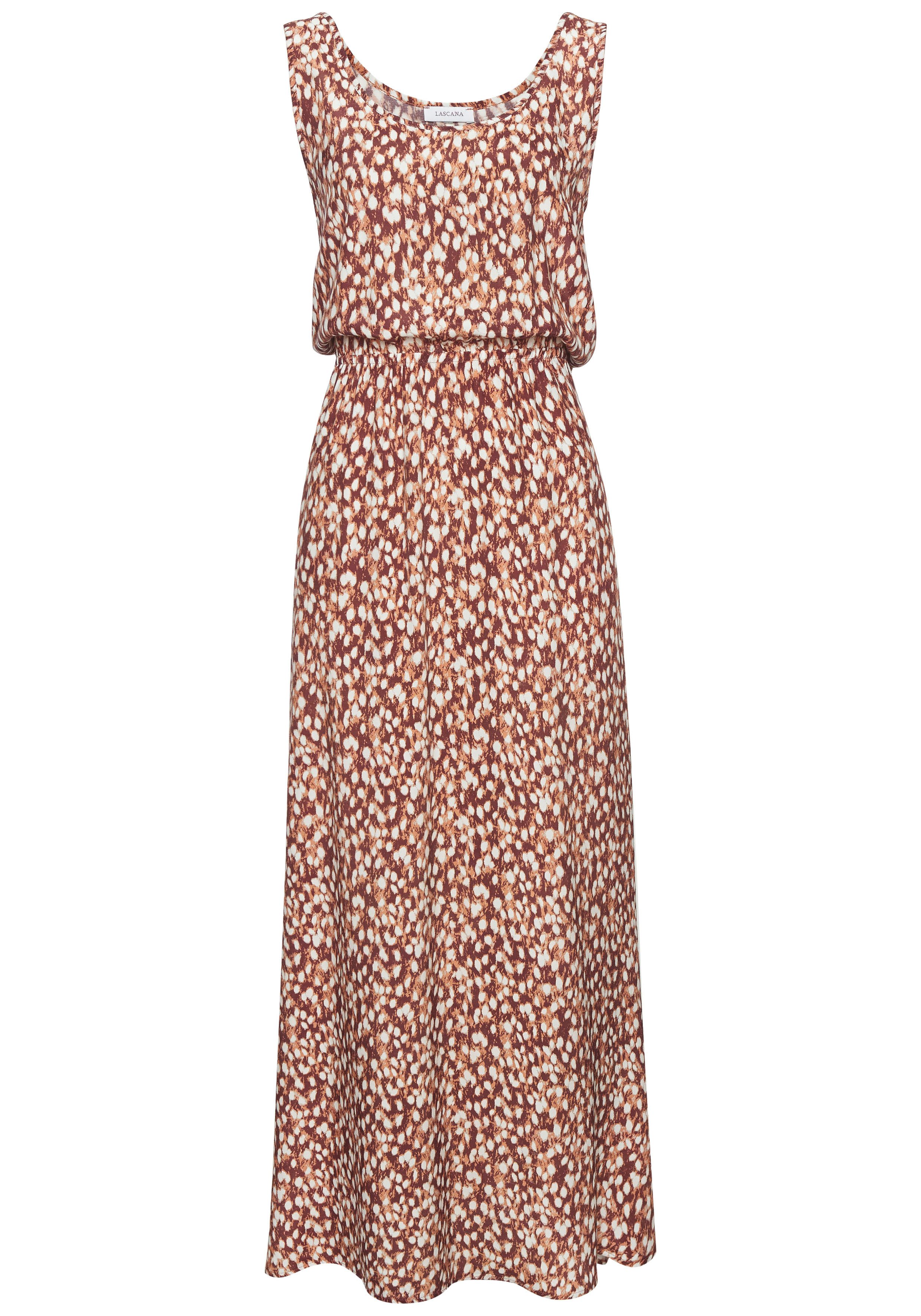 Vivance Maxikleid mit tiefem Rückenausschnitt, Druckkleid, günstig online kaufen