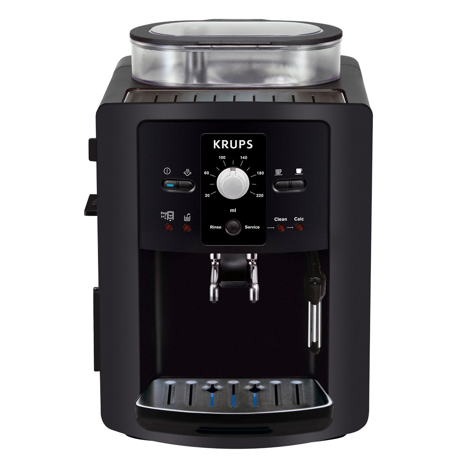 Krups Kaffeevollautomat Krups EA 8000 Kaffee-Vollautomat Espresseria  Automatic (Dampfdüse)