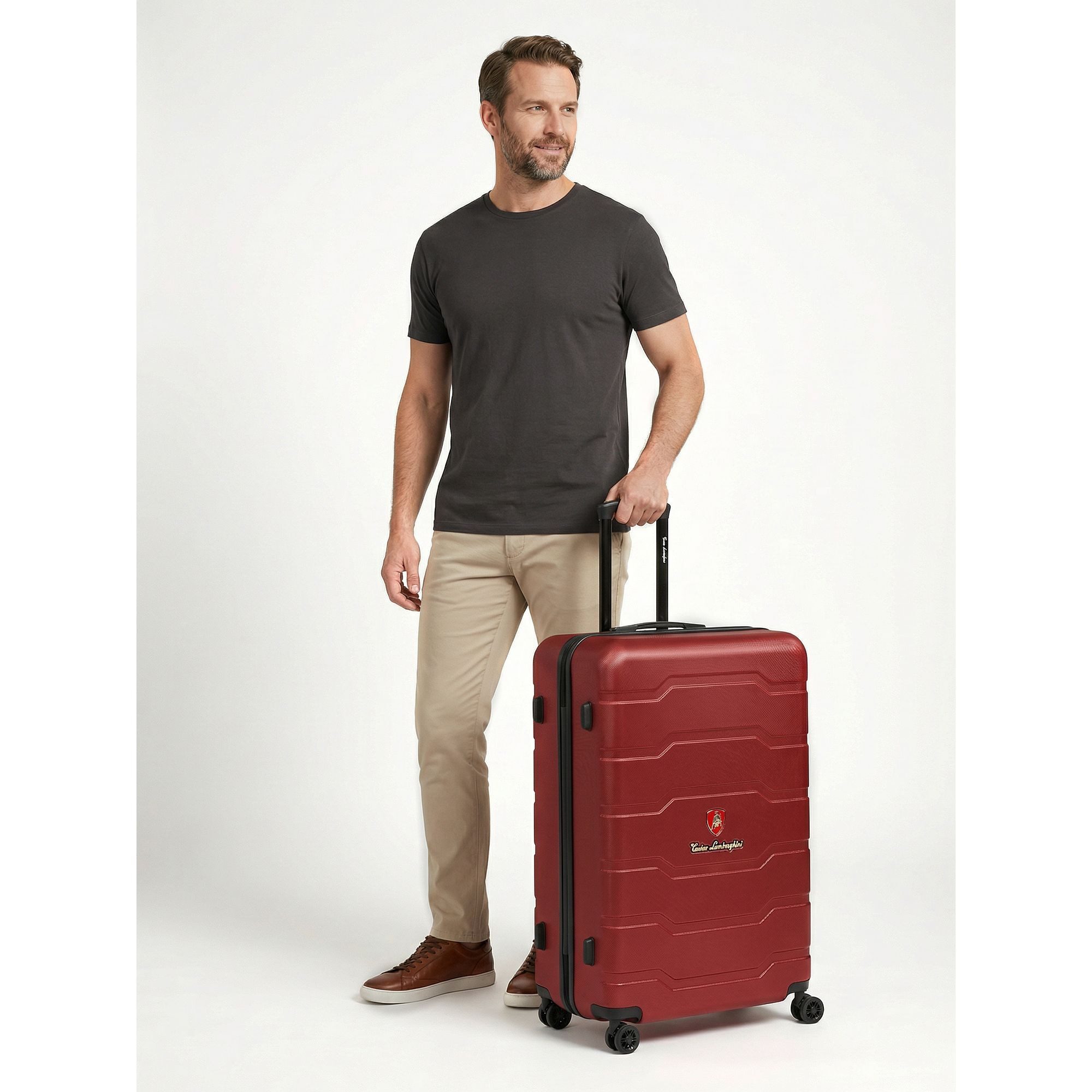 Tonino Lamborghini Hartschalen-Trolley Bologna, 4 Rollen, ABS