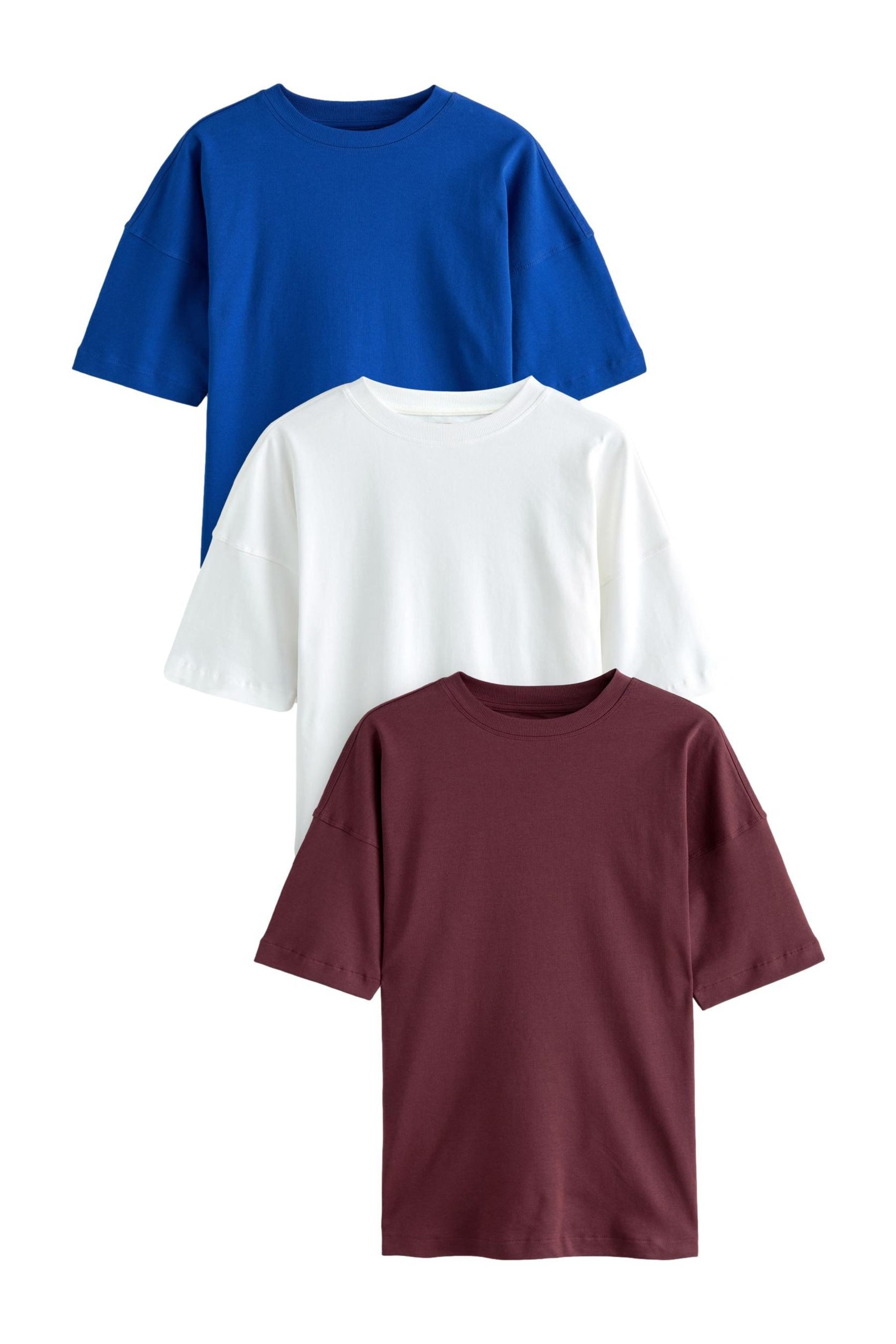 Next T-Shirt Oversize-T-Shirts aus 100 % Baumwolle, günstig online kaufen