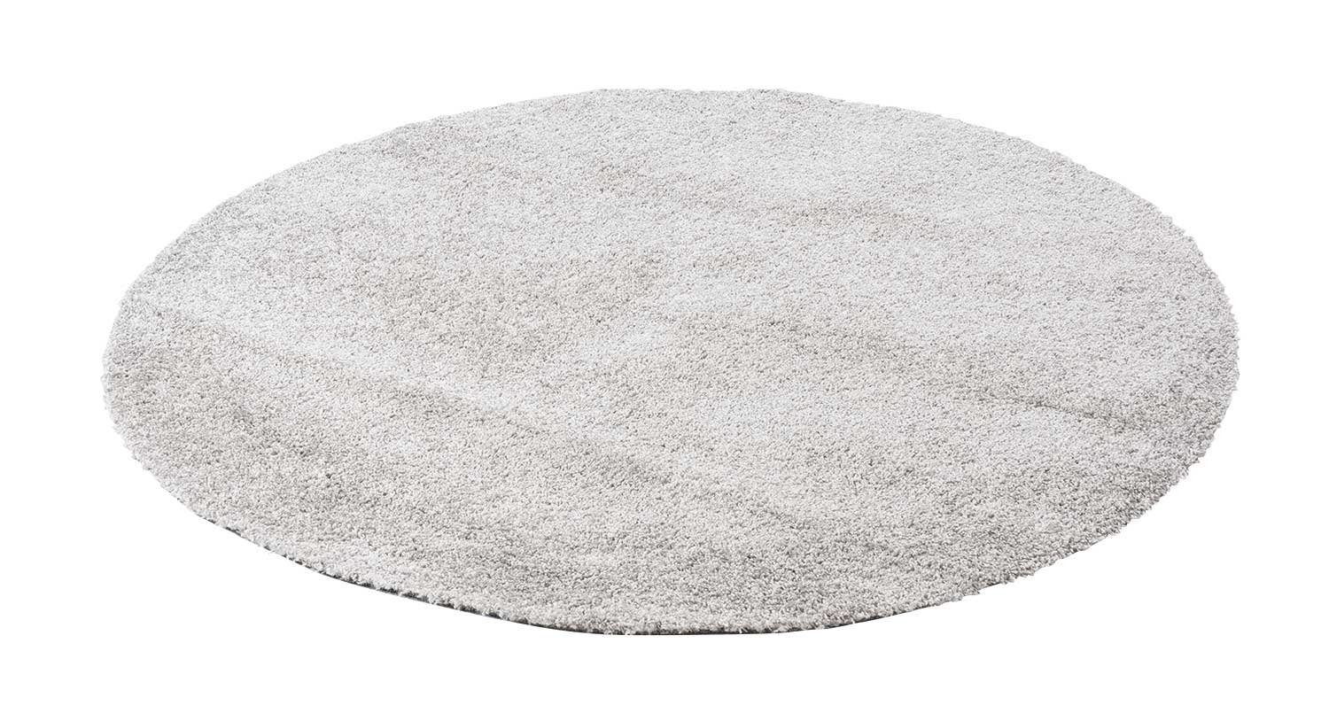 Teppich DOLCE, Silber, Ø 160 cm, günstig online kaufen