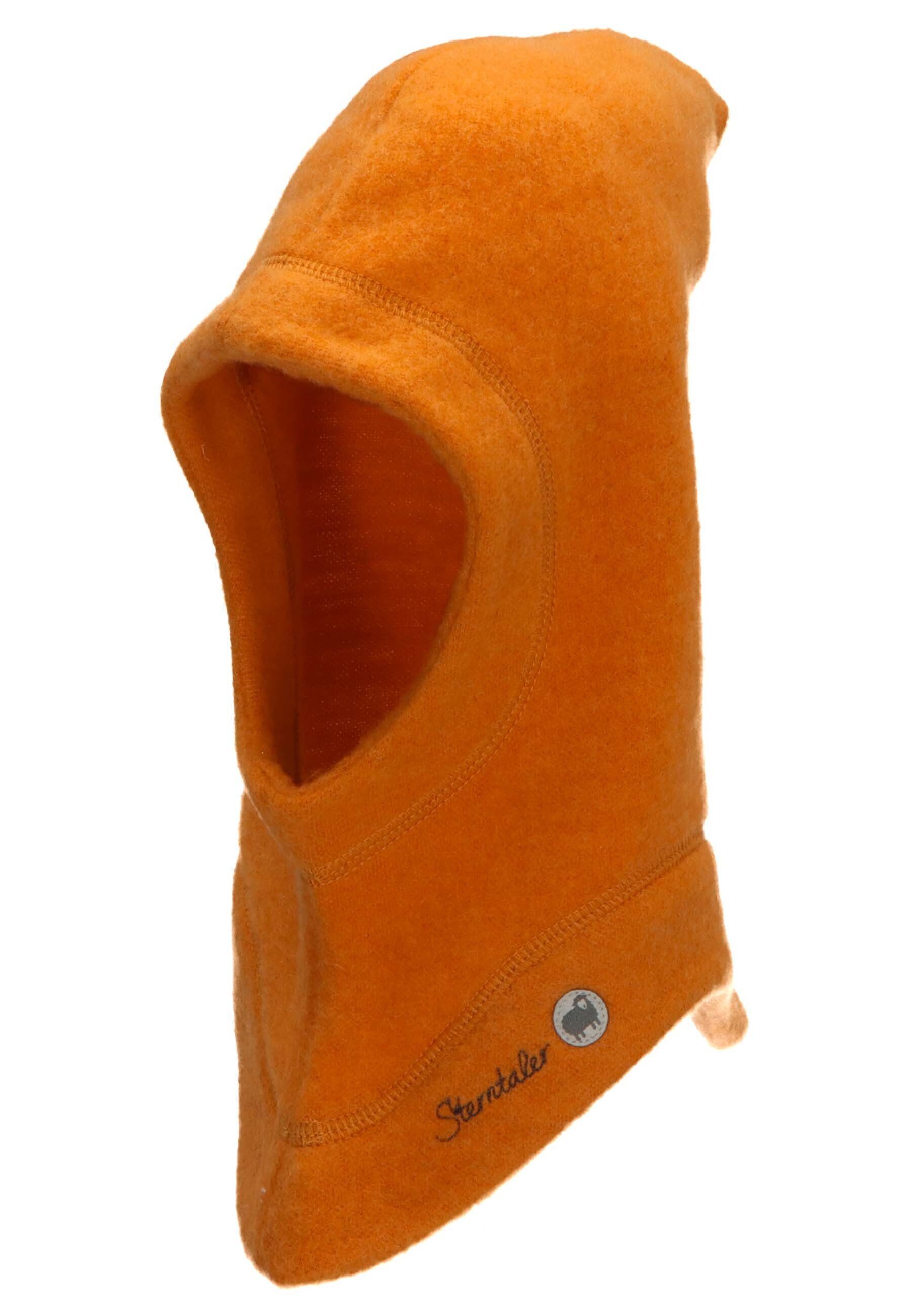 Sterntaler® Schirmmütze Schalmütze Wolle (1-St) Kindermütze aus Merinowolle mit Klettverschluss