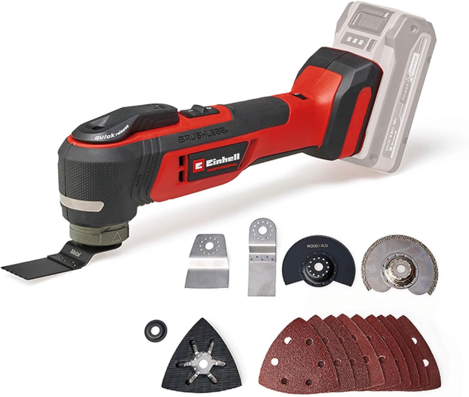 Einhell Akku-Multifunktionswerkzeug Einhell Multifunktionswerkzeug TP-MG 18 Li BL (ohne Akku / Ladegerät
