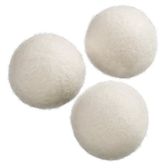 Xavax Trocknerball Trocknerbälle aus Wolle, 3 Stück, Wasch-/Trocknerball