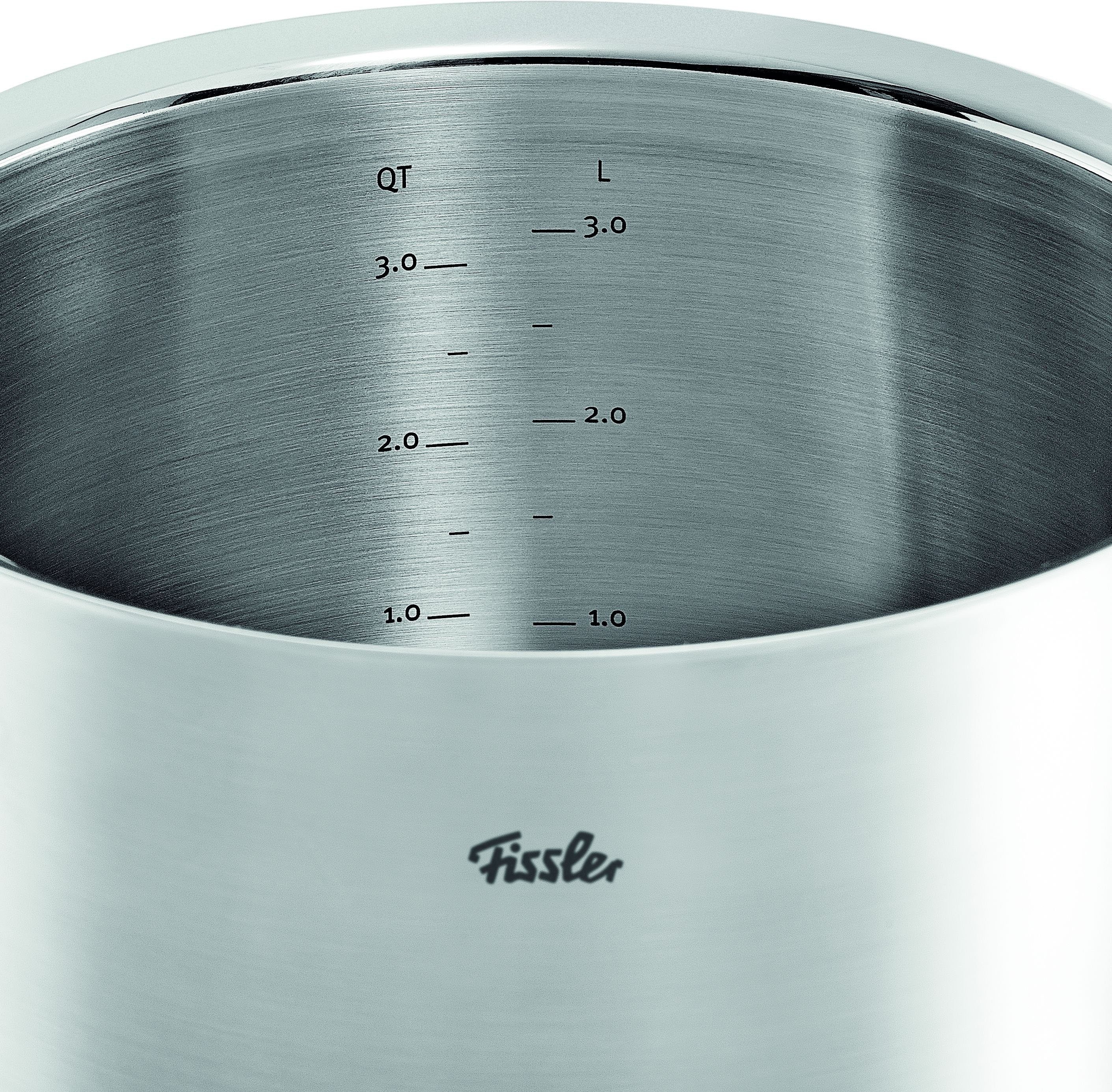 Fissler Milchtopf ORIGINAL-PROFI COLLECTION®, Edelstahl 18/10 (1-tlg), mit breitem Schüttrand, Kaltmetallgriffen. Made in Germany