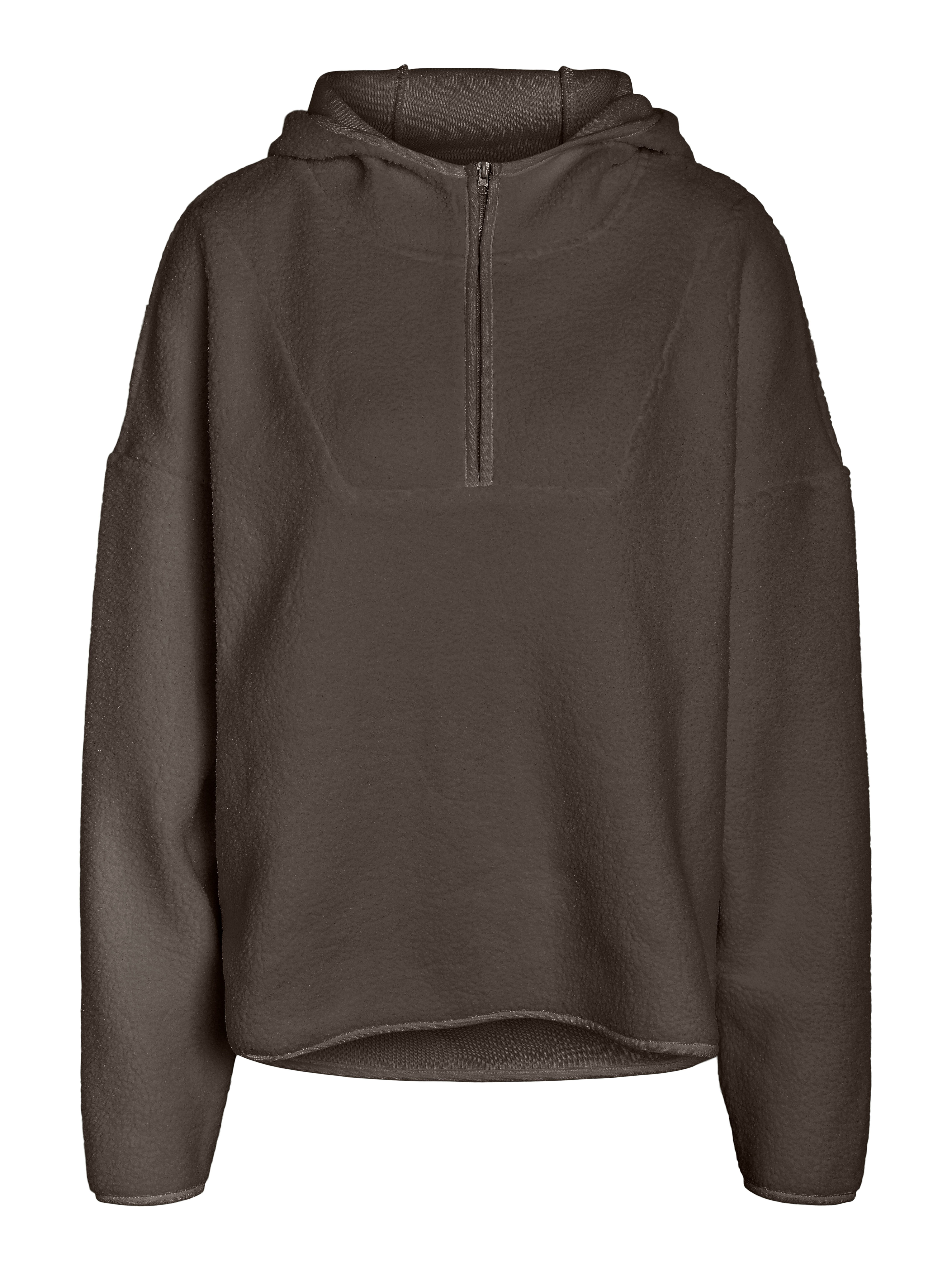 Noisy may Fleecepullover NMCOZY L/S HALFWAY ZIP SWEATER JRS NOOS Polyester, relaxed fit