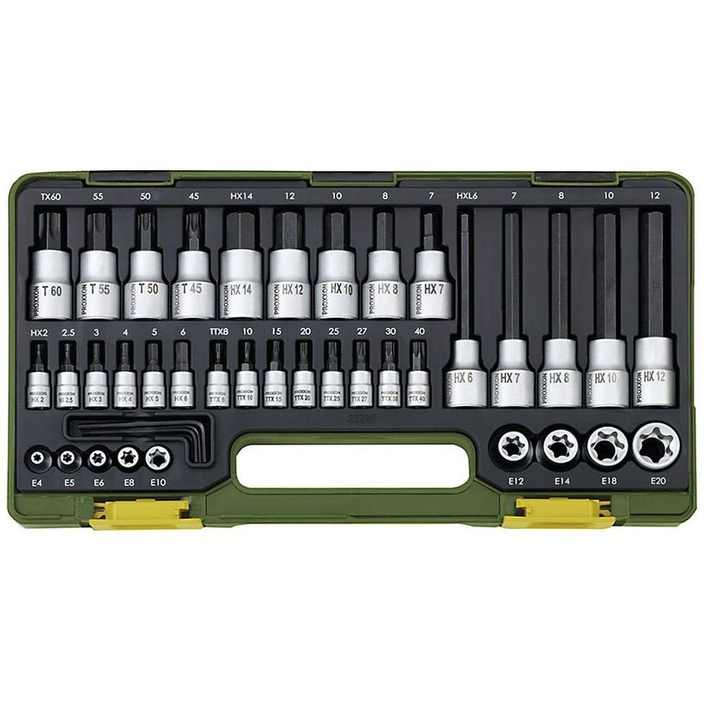 PROXXON INDUSTRIAL Werkzeugset PROXXON 23290 Spezialsatz für TORX und ...