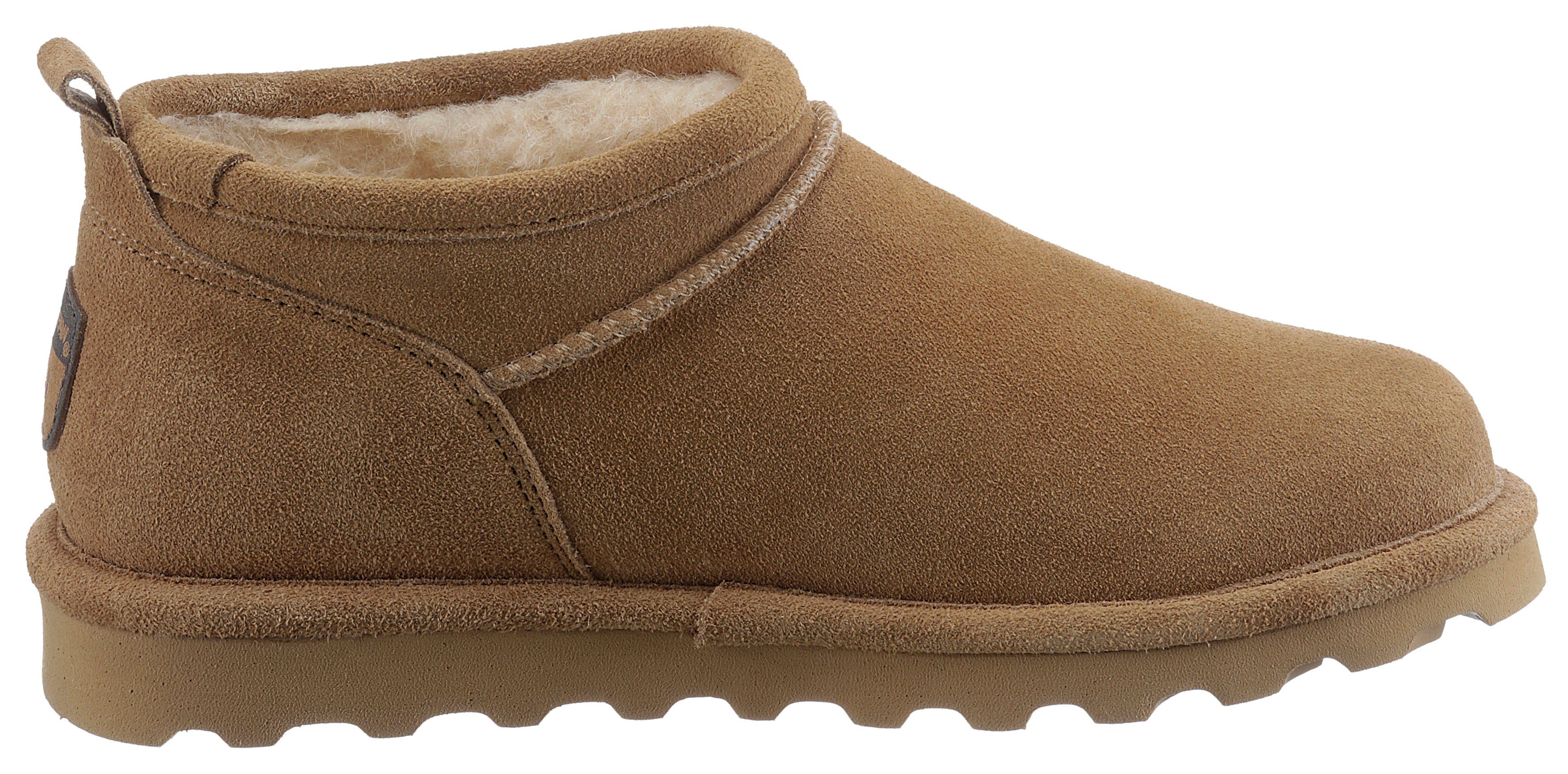 hellbraun Bearpaw Imprägnierung mit Winterboots SuperShorty wasserabweisender Neverwet®