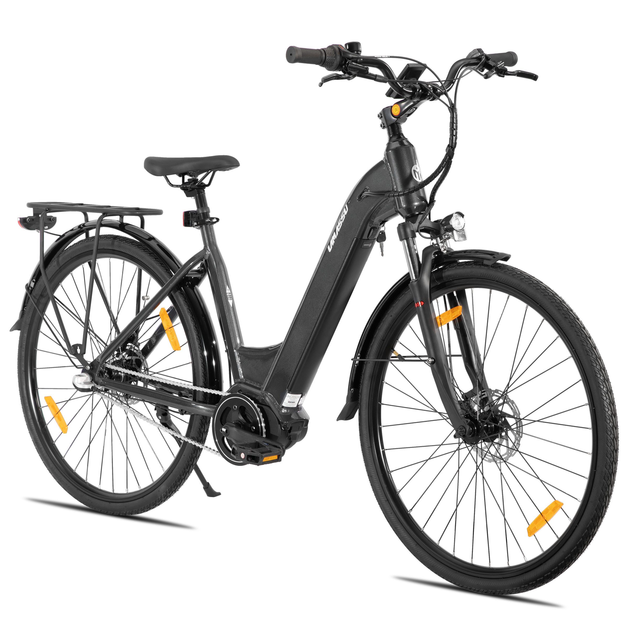 E-Bike 28 Zoll E-Bike Trekkingrad mit Gepäckträger für Alltag und Touren