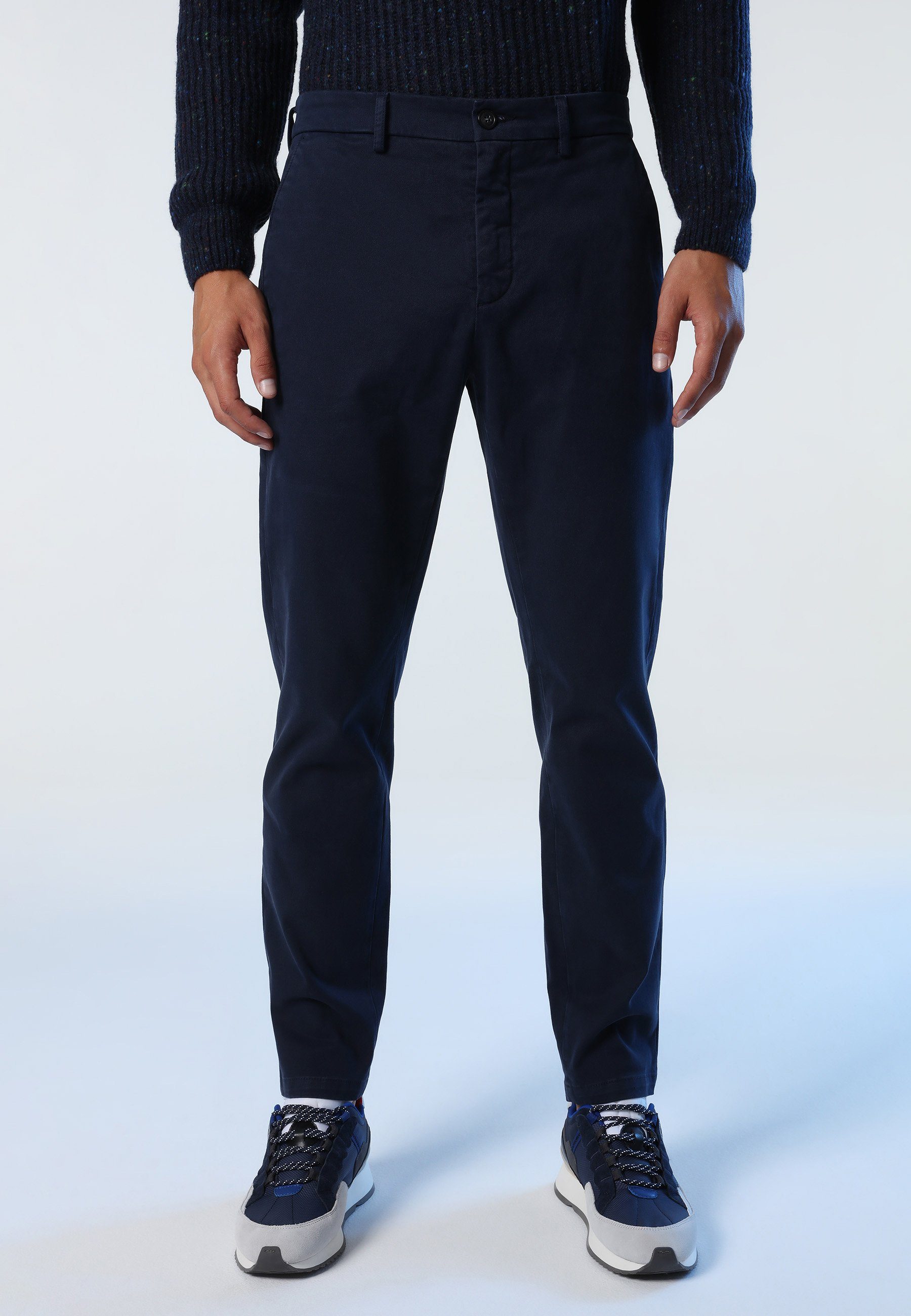 Slim-fit Chinohose chinos Chinohose Sails BLUE North NAVY