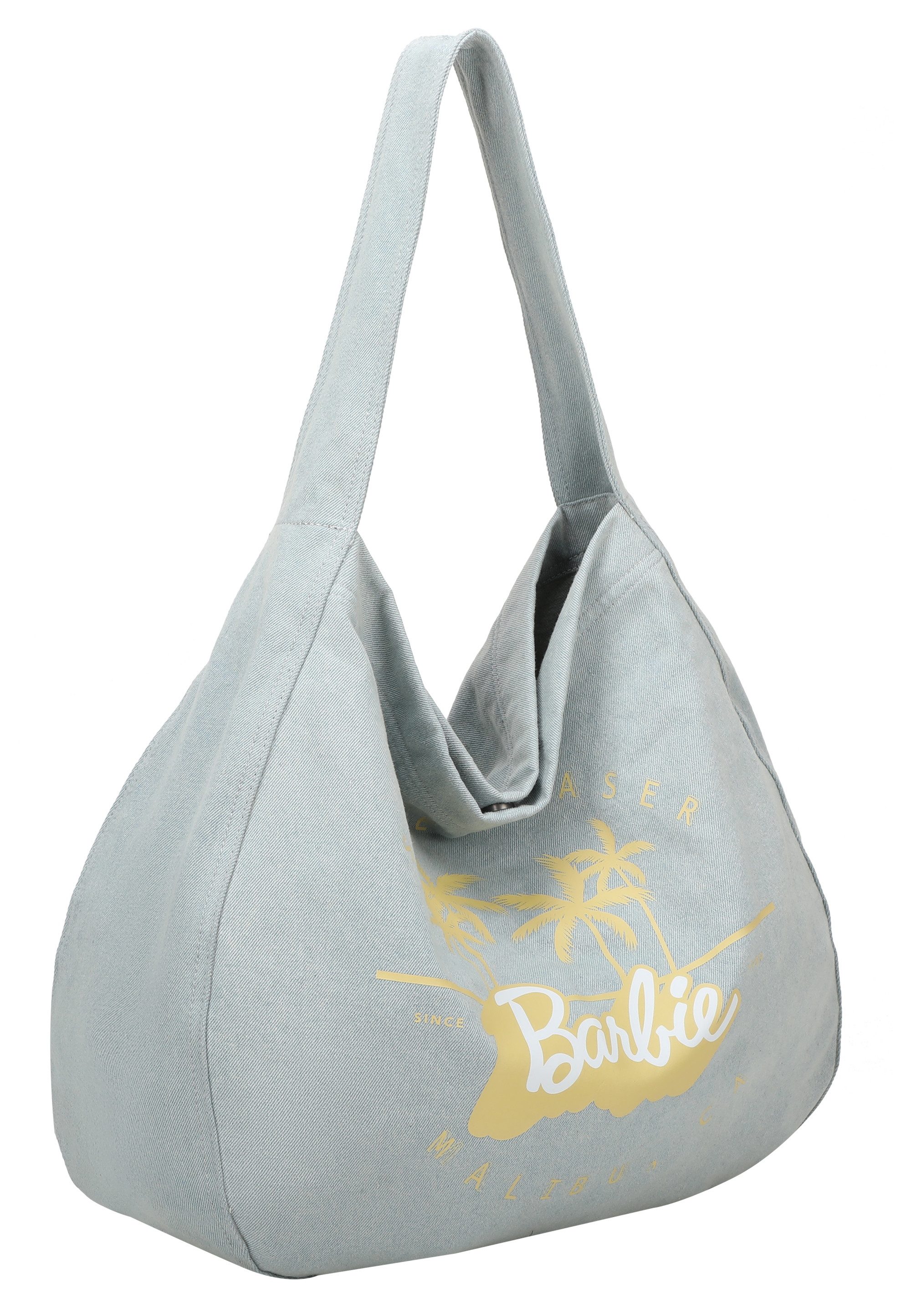 Fritzi aus Preußen Schultertasche Easy Hobo Limited Barbie, mit dekorativem Barbie-Print