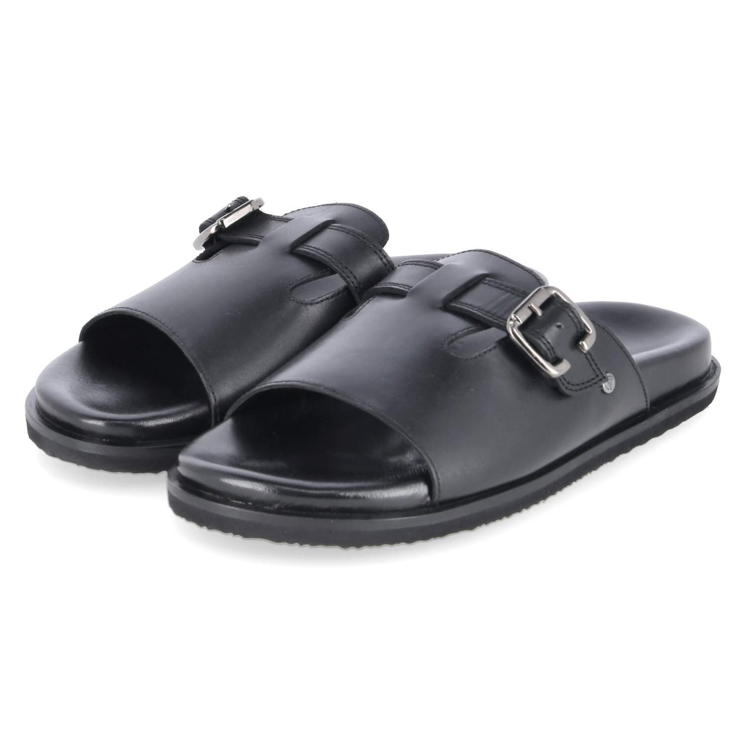 Palado Palado 6RF0110701 2100 Damen Glattleder schwarz Pantolette