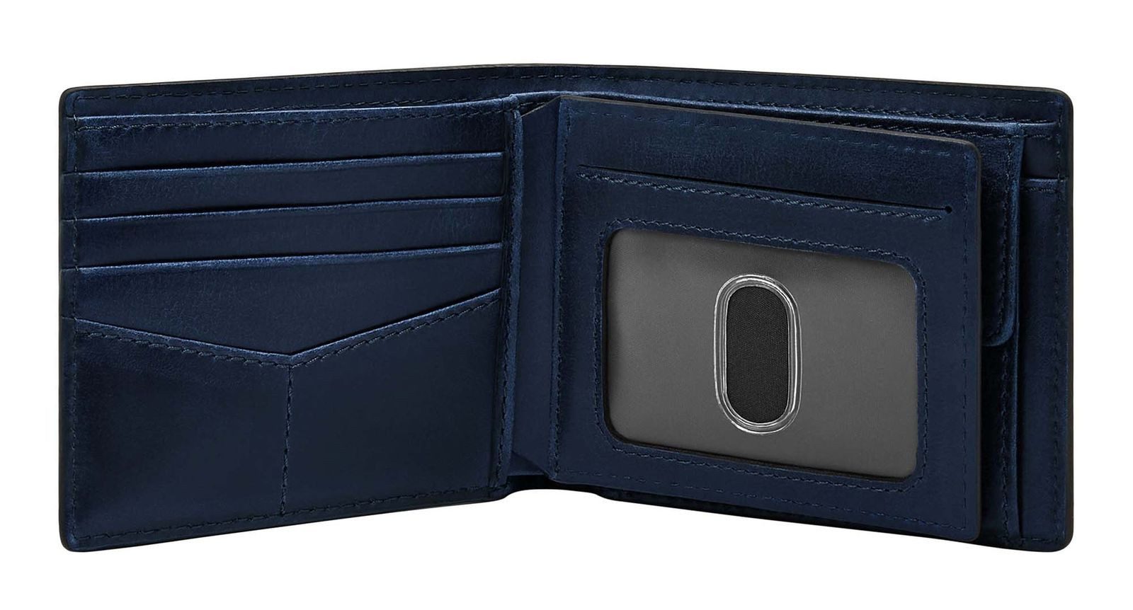Fossil Geldbörse RFID Large Coin Pocket Bifold, aus echtem Leder günstig online kaufen