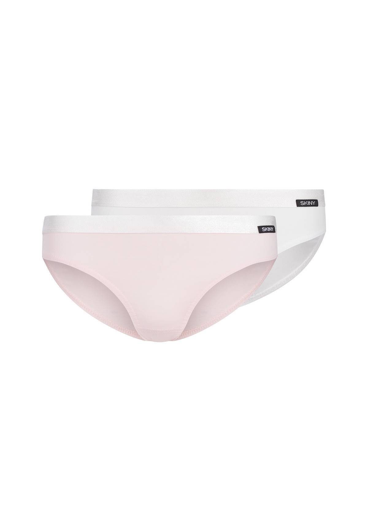 Pack weiche 2er Single Angenehm Jersey-Qualität Rio-Slip, Slip Mädchen Slip, - Skiny Briefs,