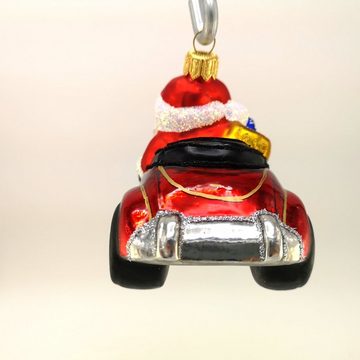 Hanco Design Christbaumschmuck Weihnachtsmann im Auto - Weihnachtsmann - 1 Stück (1-tlg)