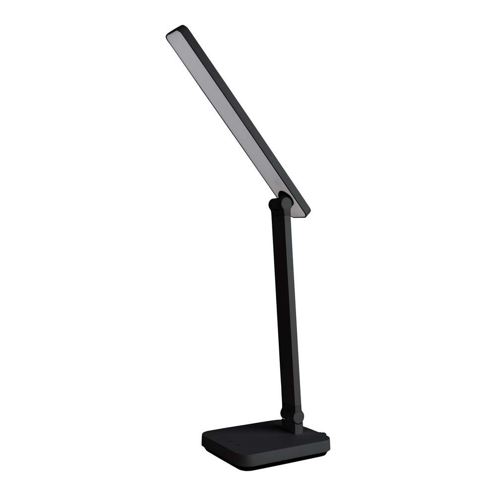 Tischleuchte näve USB Dimmbar schwarz CCT Schreibtischleuchte Touchfunktion Schreibtischlampe,