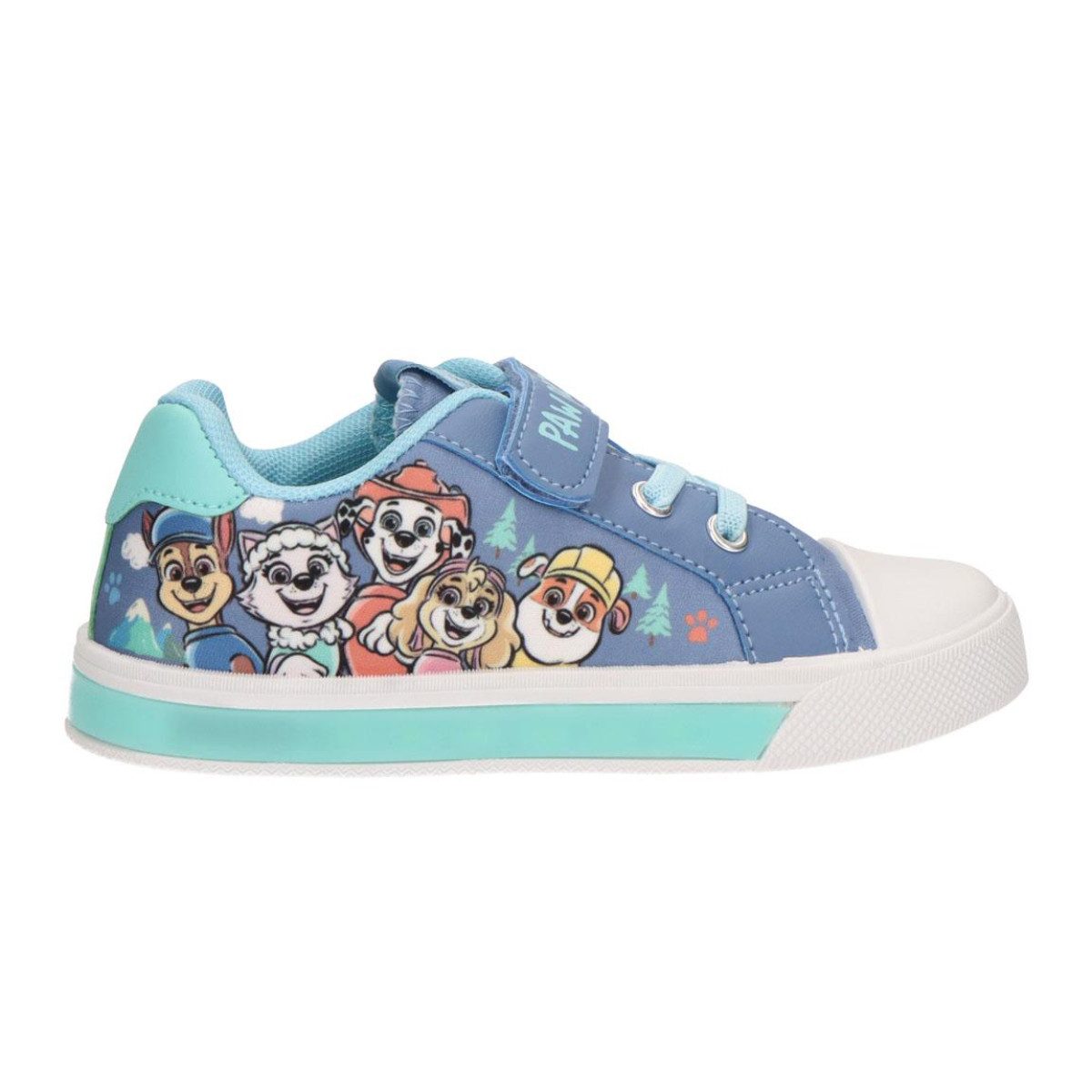 PAW PATROL Kinder Unisex Schuhe mit Lichteffekt und Klettverschluss Sneaker
