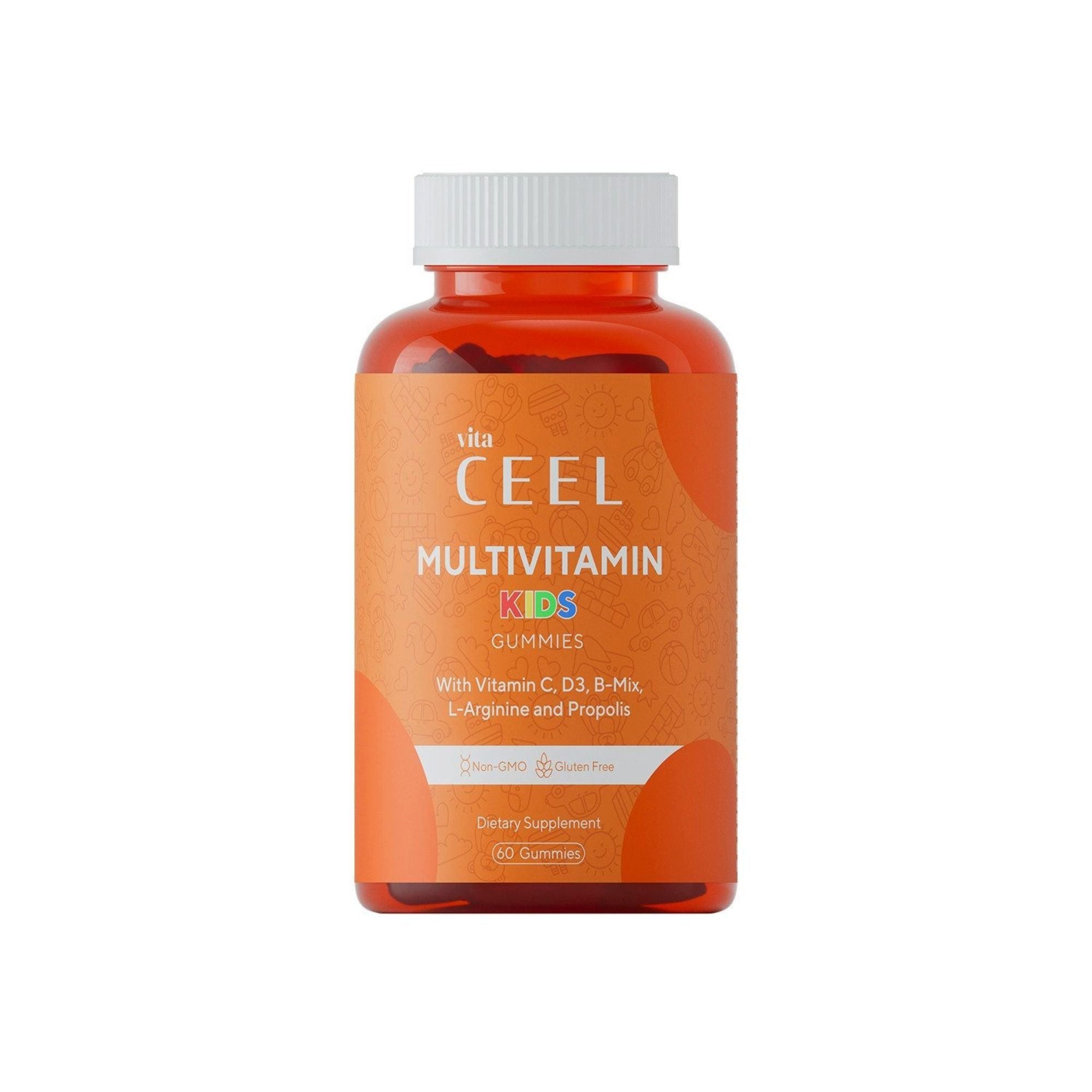 VİTA CEEL, Multivitamin Kids Gummies (60 Stück) Kapseln, 240 g