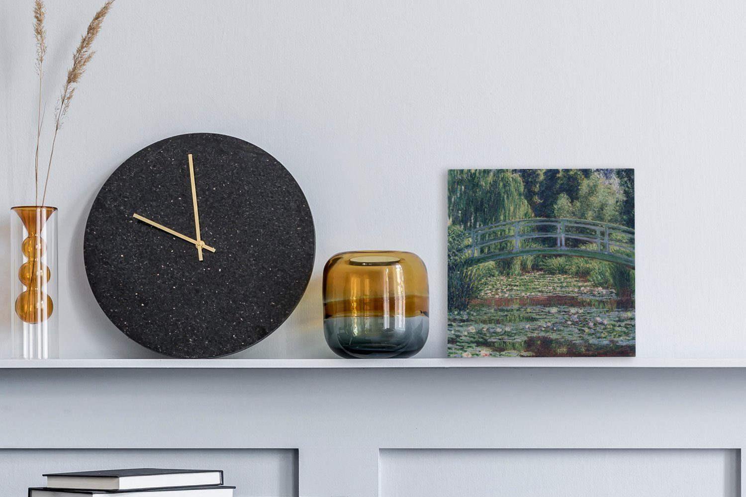 OneMillionCanvasses® Leinwandbild Die japanische Brücke und günstig online kaufen