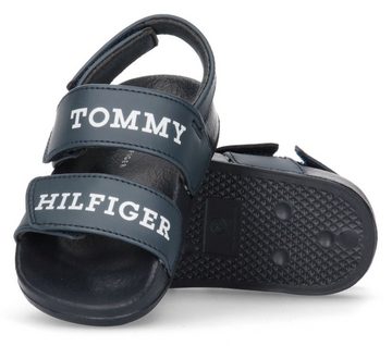 Tommy Hilfiger VELCRO SANDAL Sandale, Sommerschuh, Klettschuh, Sandalette, mit 3 Klettverschlüssen