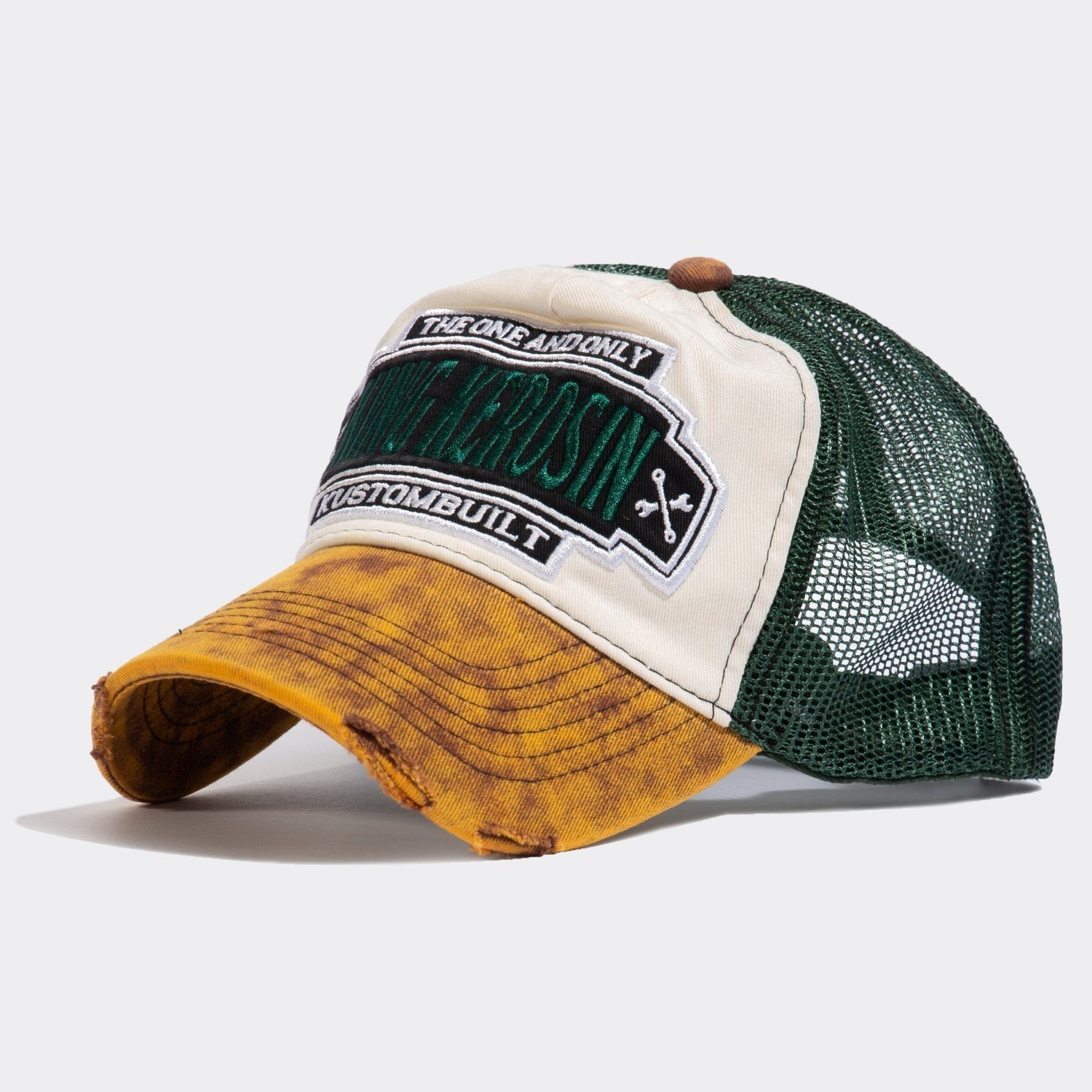 KingKerosin Trucker Cap Kustombuilt (1-St) mit Destroyed-Effekt