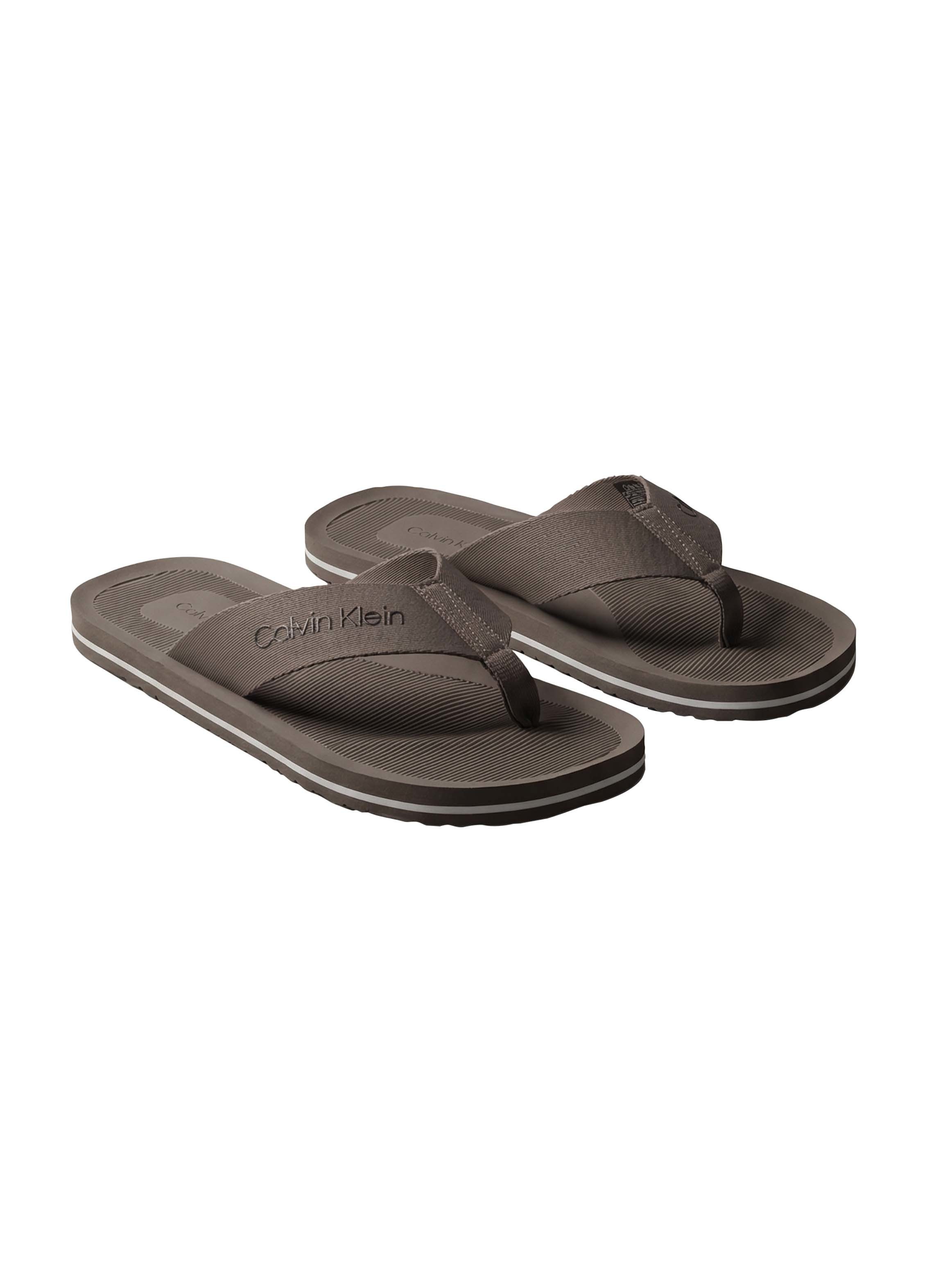 Calvin Klein CITY THONG SLIDE Zehentrenner Strandschuh, Pool Slides, Badeschuh, Flat mit Logo