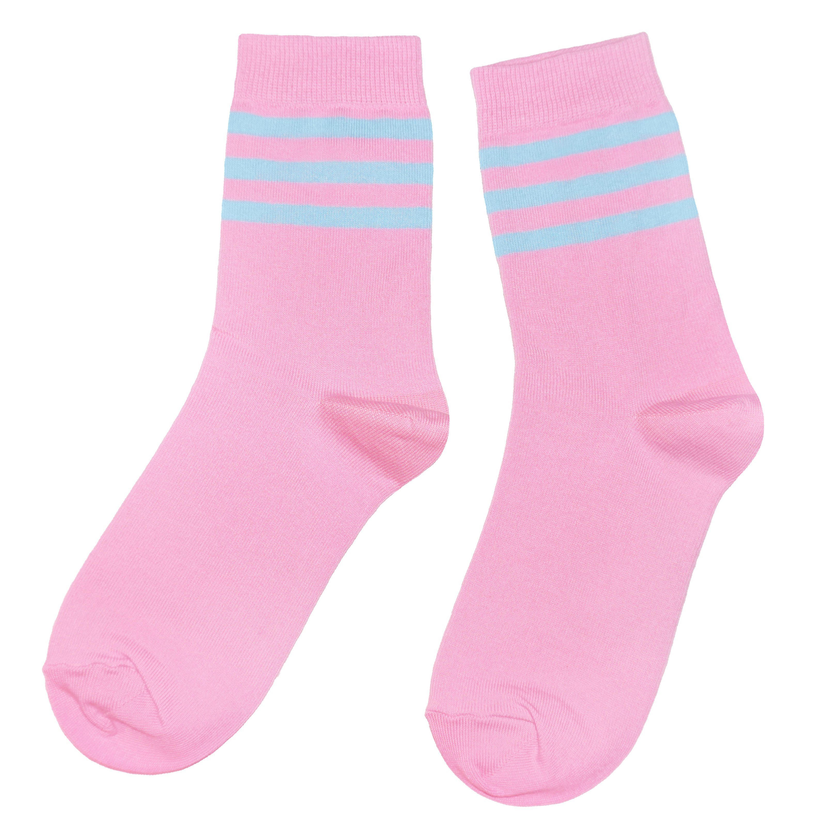 WERI SPEZIALS Strumpfhersteller GmbH Basicsocken Damen Socken >>Drei Ringel<< aus Baumwolle